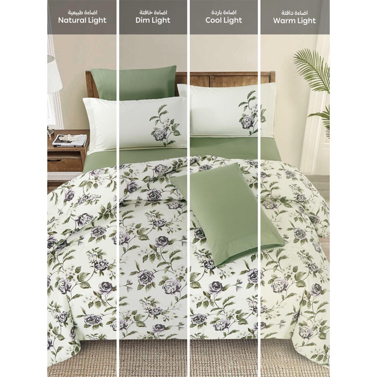 Floral Print Comforter Bedding Set-household-bedding-comfortersandbedspreads-comforters-image-48