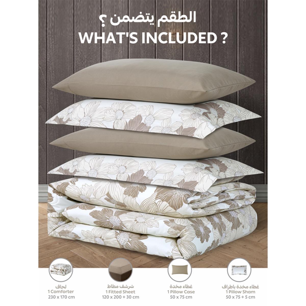 Floral Print Comforter Bedding Set-household-bedding-comfortersandbedspreads-comforters-image-53