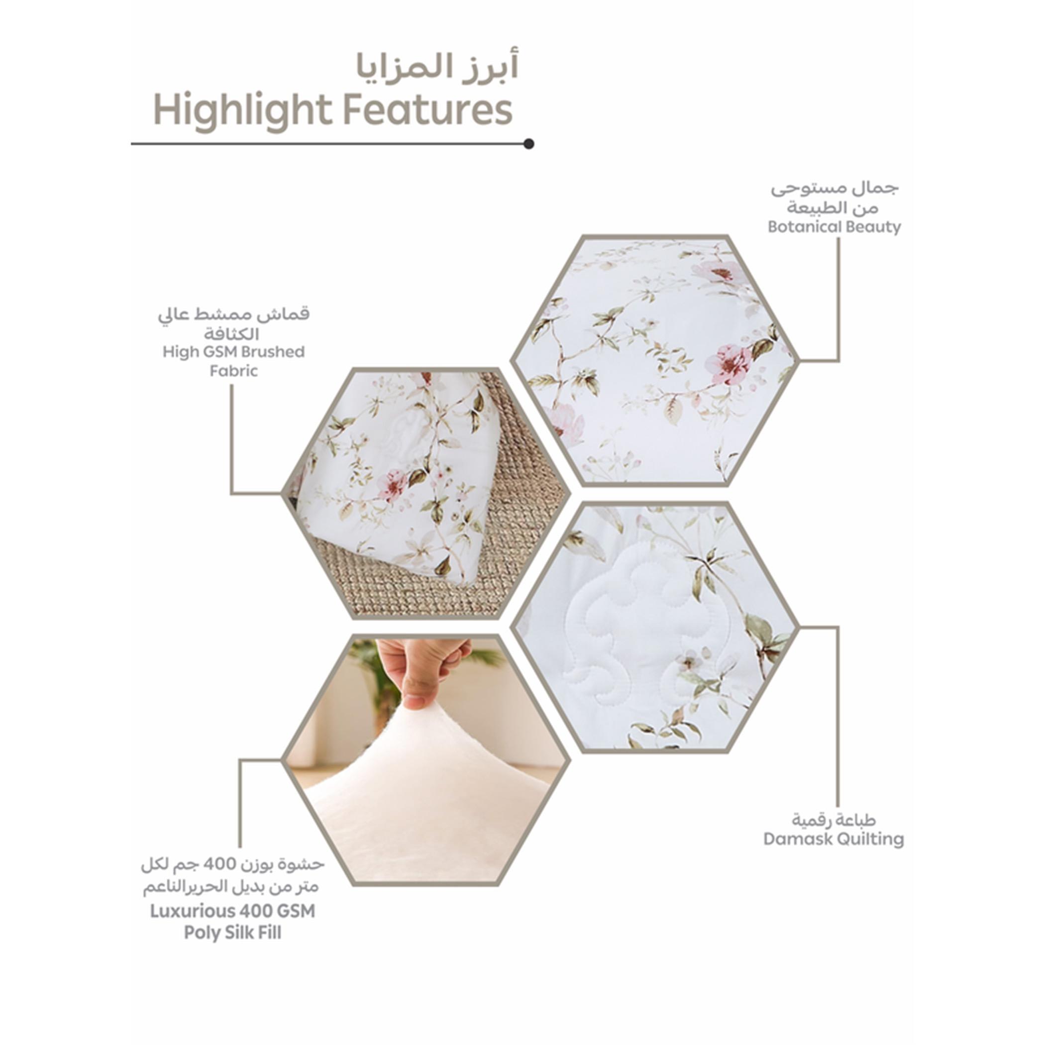 Floral Print Comforter Bedding Set-household-bedding-comfortersandbedspreads-comforters-image-68