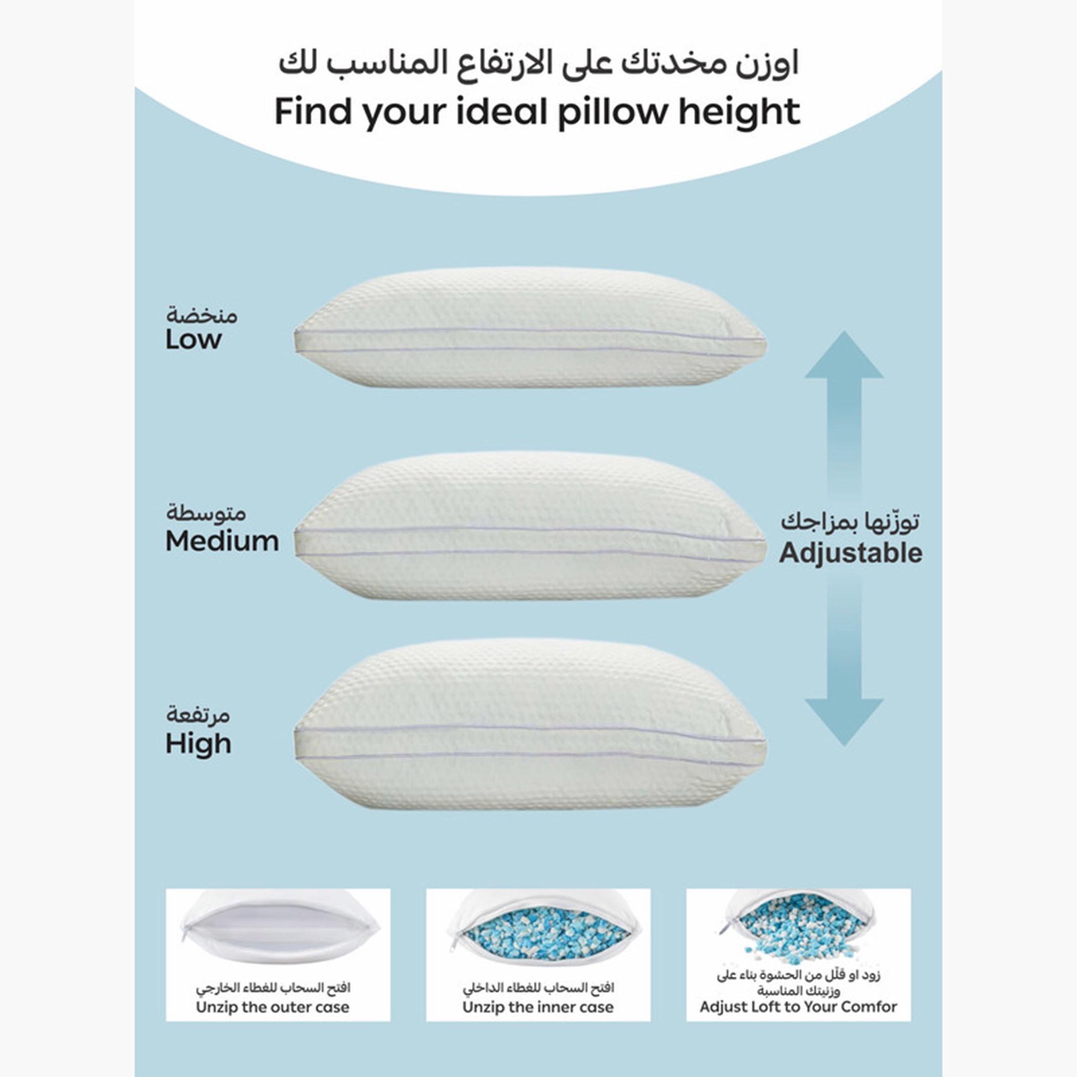 Cooling Shredded Memory Foam Pillow-household-bedding-pillows-image-4