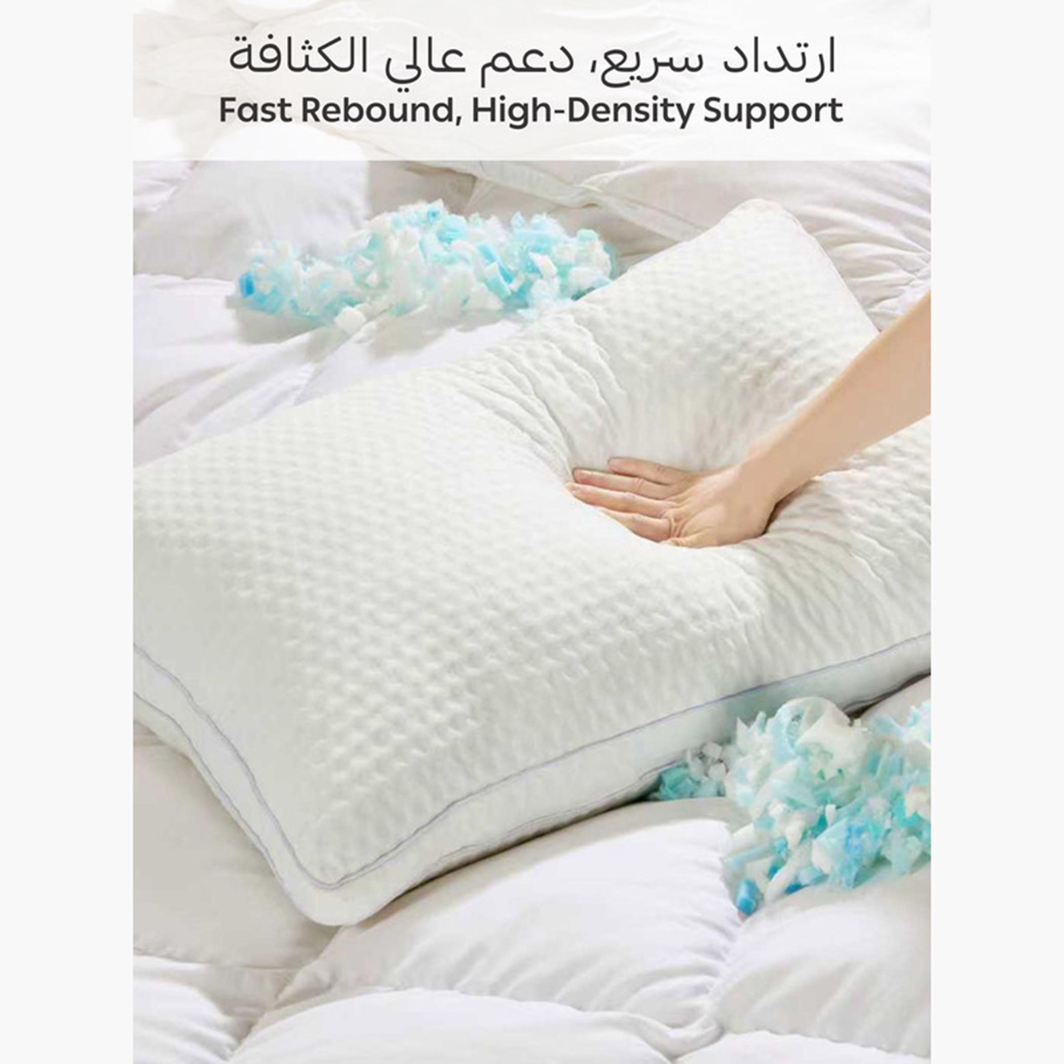 دوناتيلا وسادة تبريد ميموري فوم مجروش-household-bedding-pillows-image-5