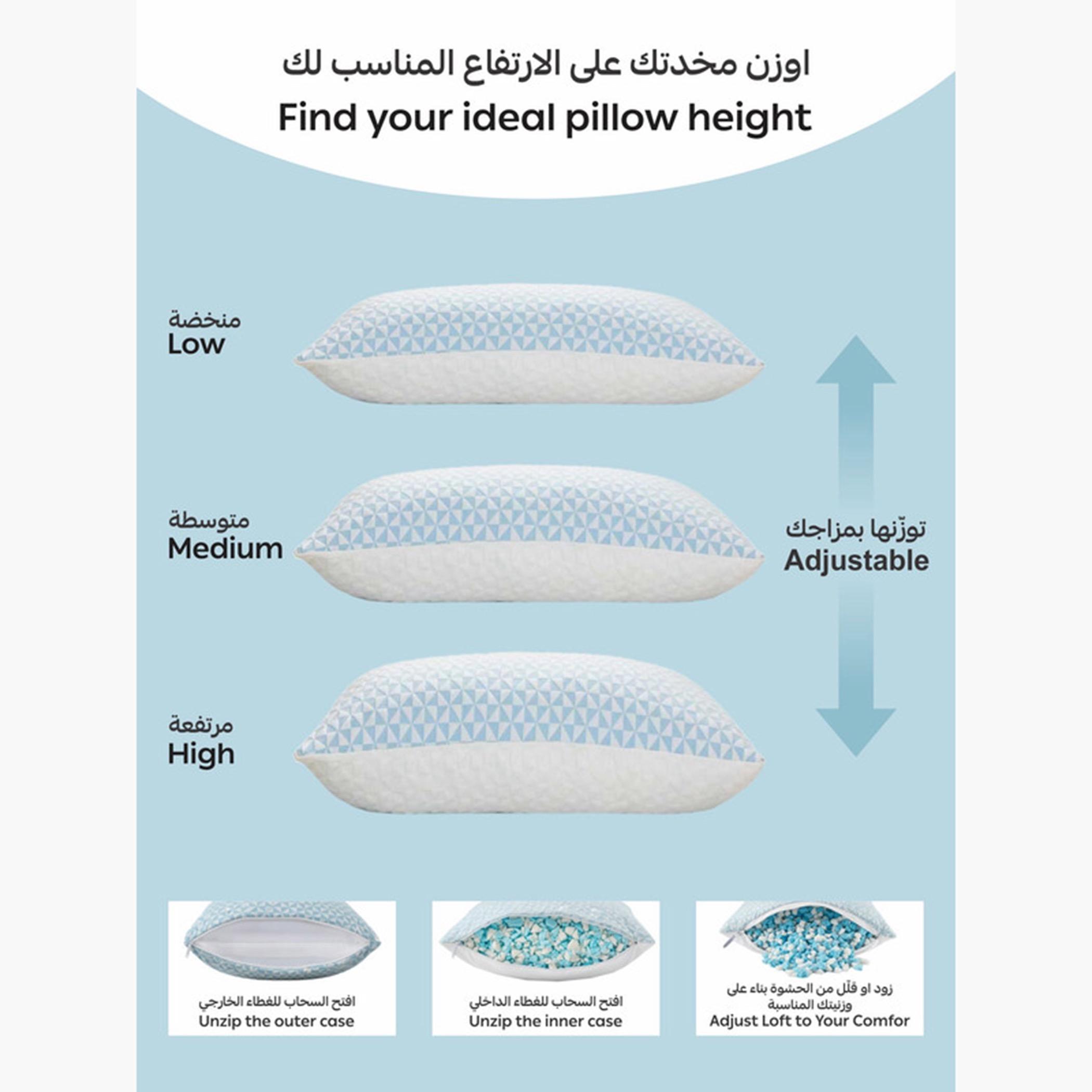Cooling Shredded Memory Foam Pillow-household-bedding-pillows-image-3