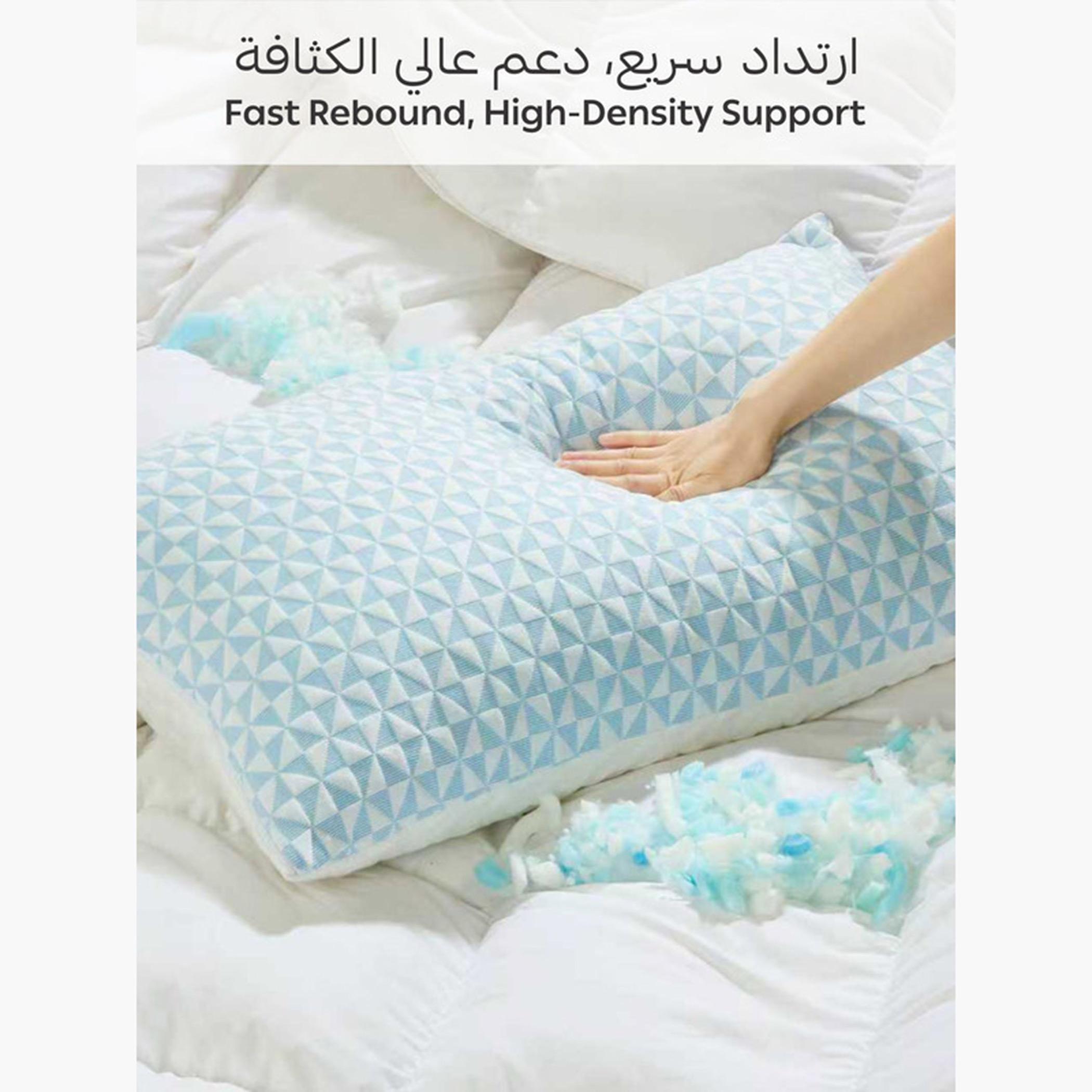 دوناتيلا وسادة تبريد ميموري فوم مجروش-household-bedding-pillows-image-5