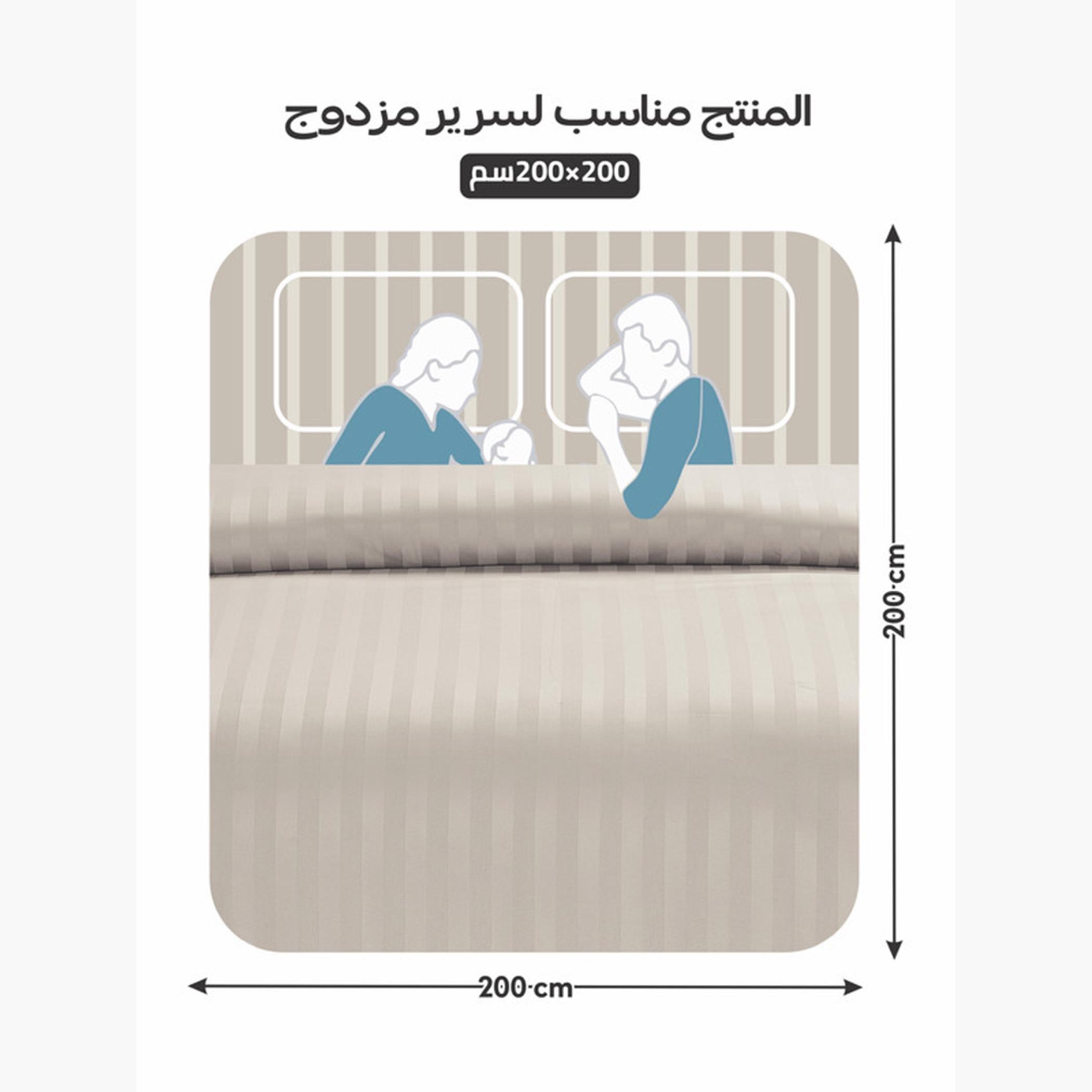 دوناتيلا طقم لحاف مخطط، غطاء مرتبة، ووسائد-household-bedding-comfortersandbedspreads-comforters-image-16