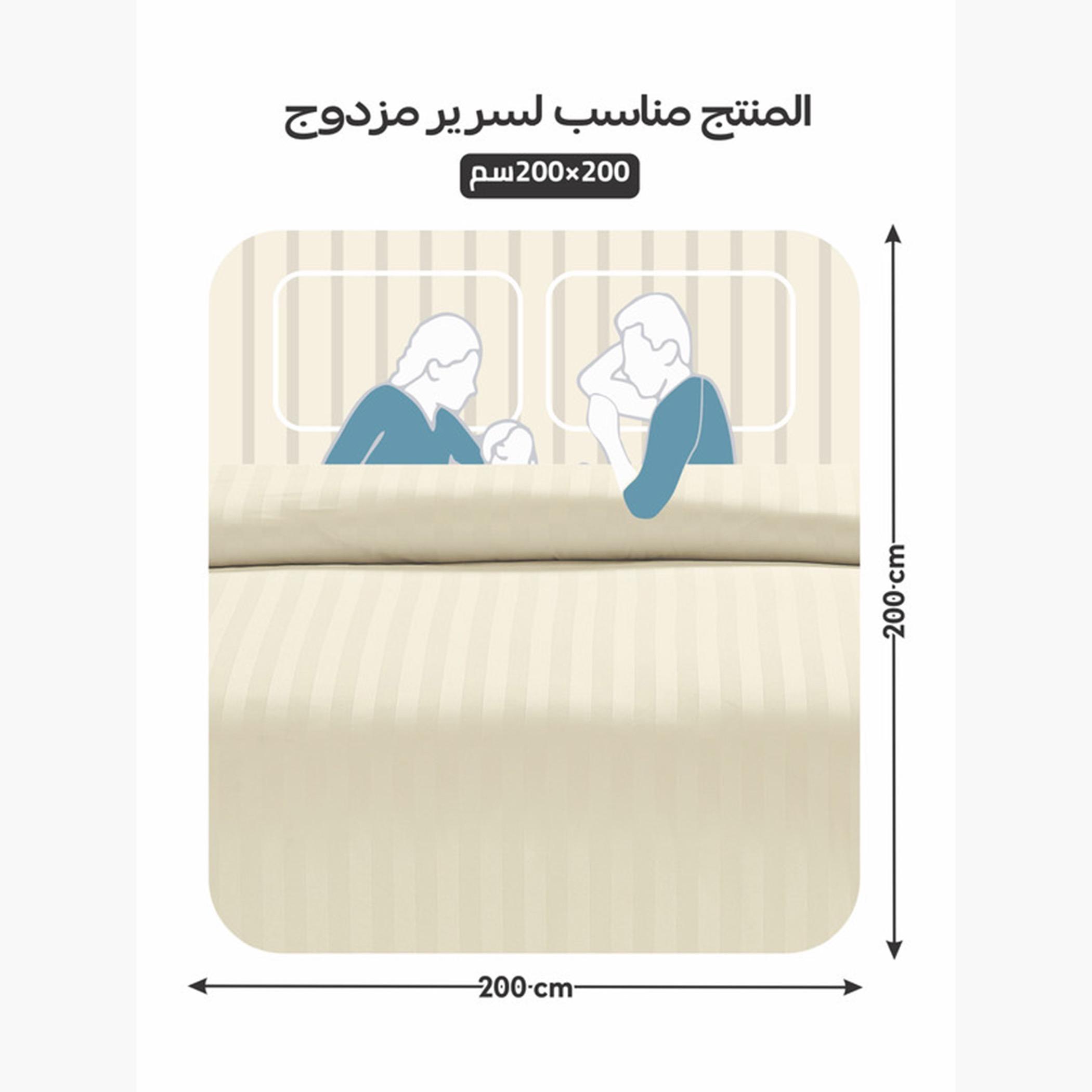 دوناتيلا طقم لحاف مخطط، غطاء مرتبة، ووسائد-household-bedding-comfortersandbedspreads-comforters-image-23