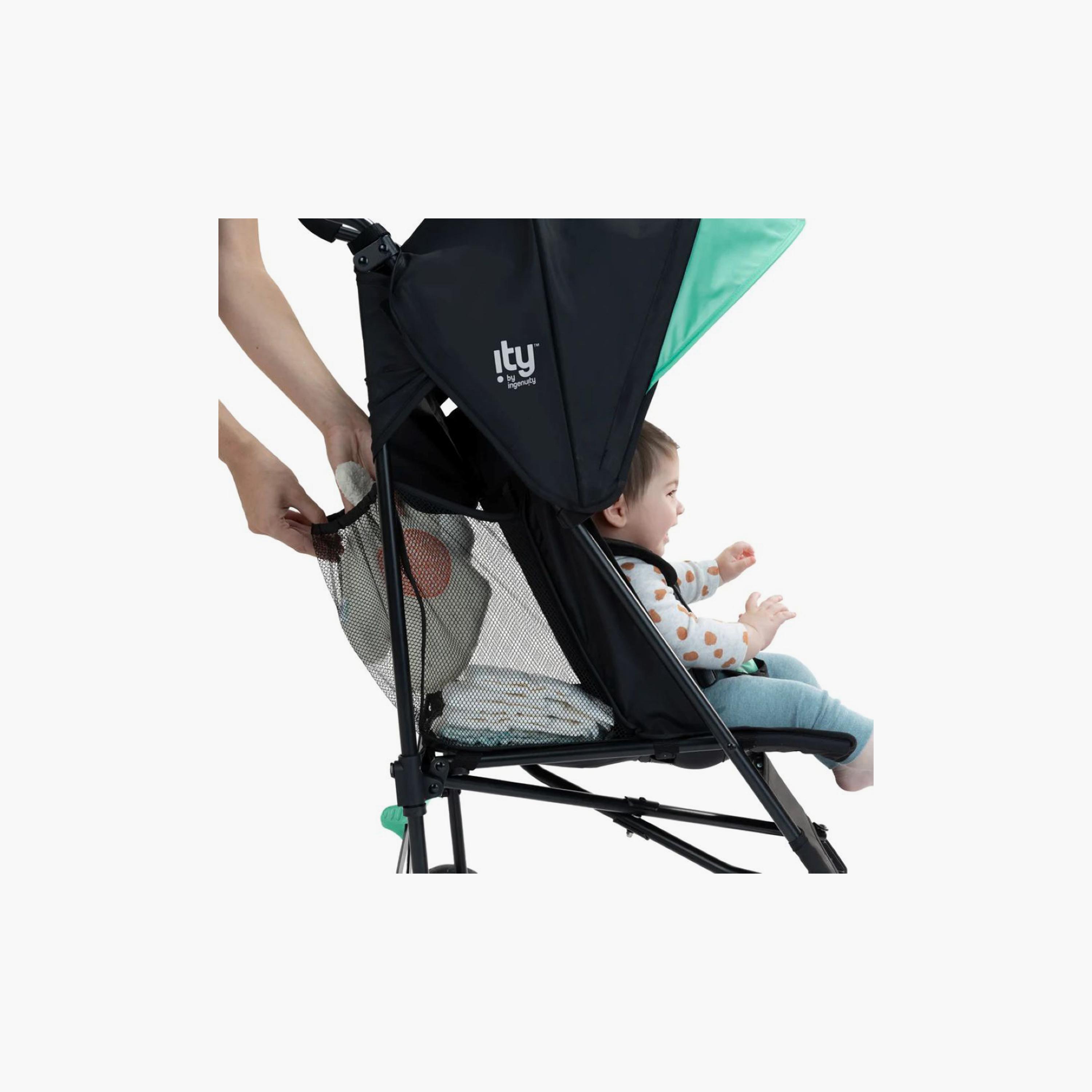 Ingenuity Ingenuity Smooth Stroll Convenience Umbrella Baby Stroller - Black/Green-baby-gear-strollersandprams-strollers-image-4