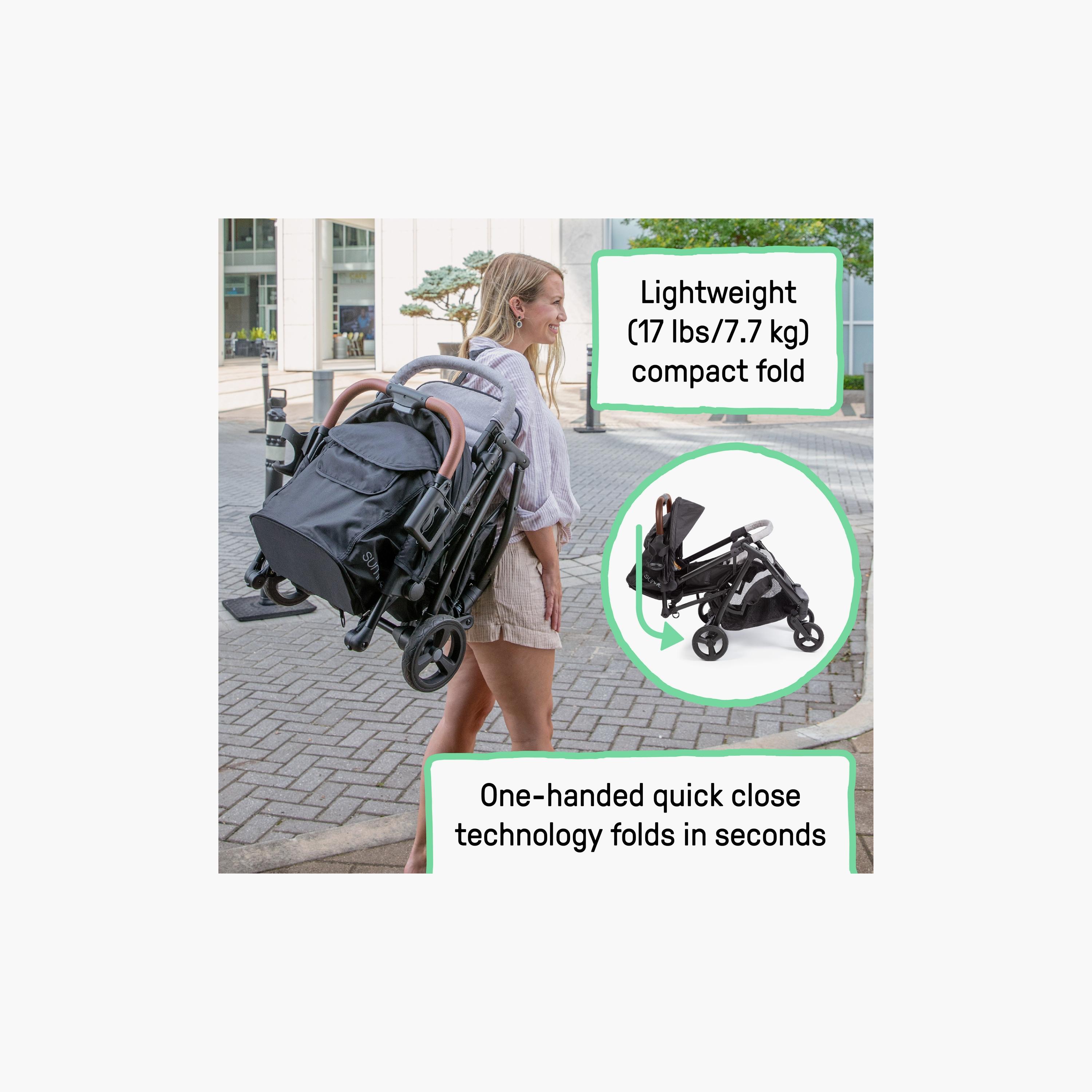 Ingenuity Summer Infant Ingenuity 3Dquickclose CS+ Compact Fold Stroller - Grey-baby-gear-strollersandprams-strollers-image-8