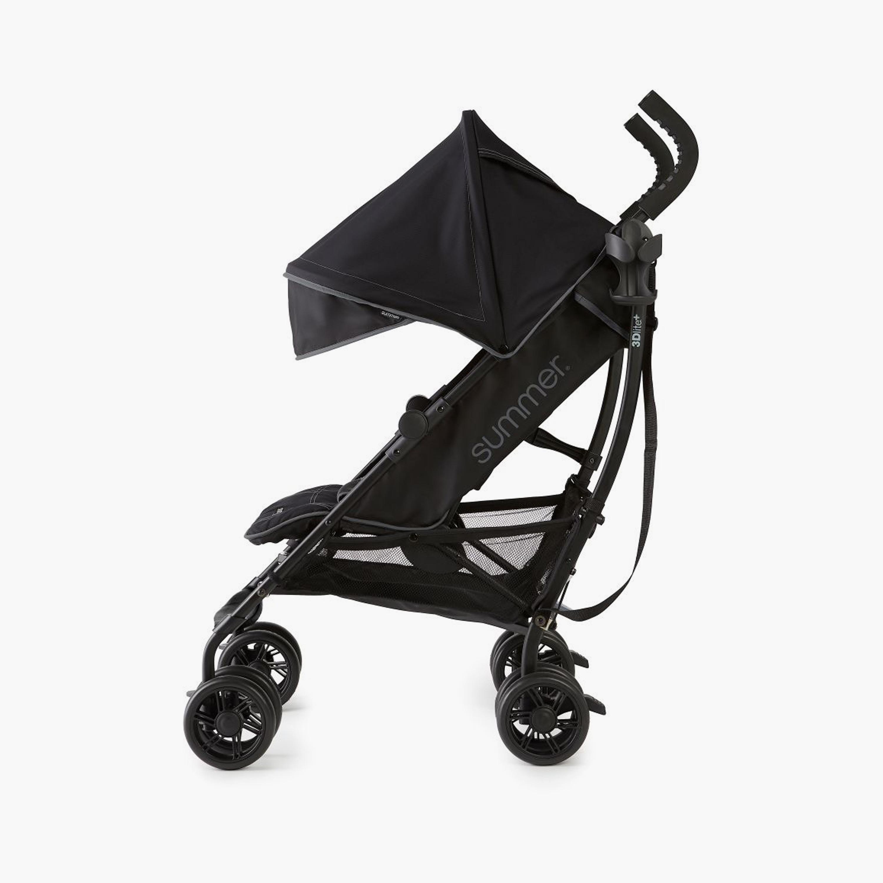 عربة الأطفال المظلة سمر 3دي لايت+ خفيفة الوزن والمريحة - أسود من إنجوينيتي-baby-gear-strollersandprams-strollers-image-2