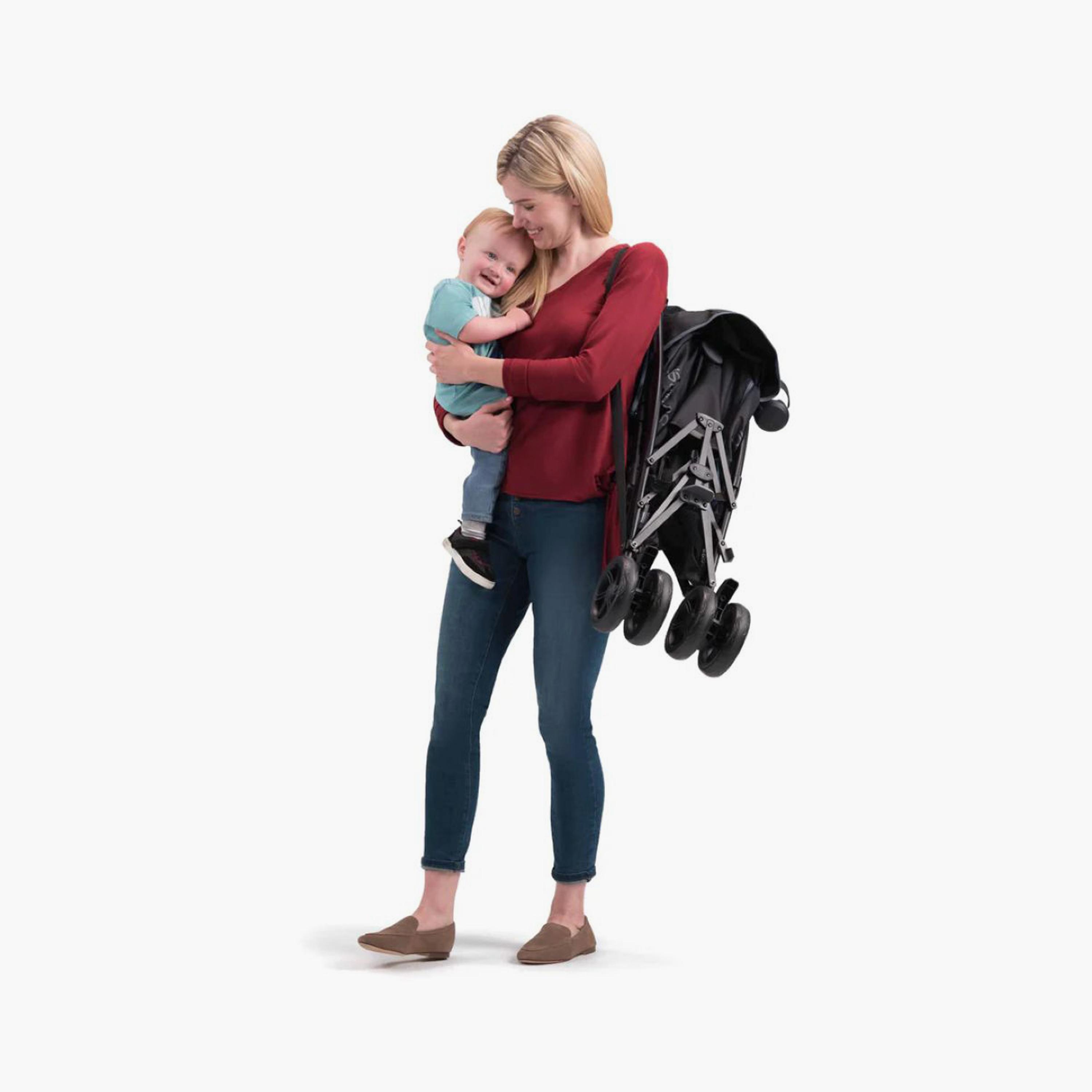 عربة الأطفال المظلة سمر 3دي لايت+ خفيفة الوزن والمريحة - أسود من إنجوينيتي-baby-gear-strollersandprams-strollers-image-8