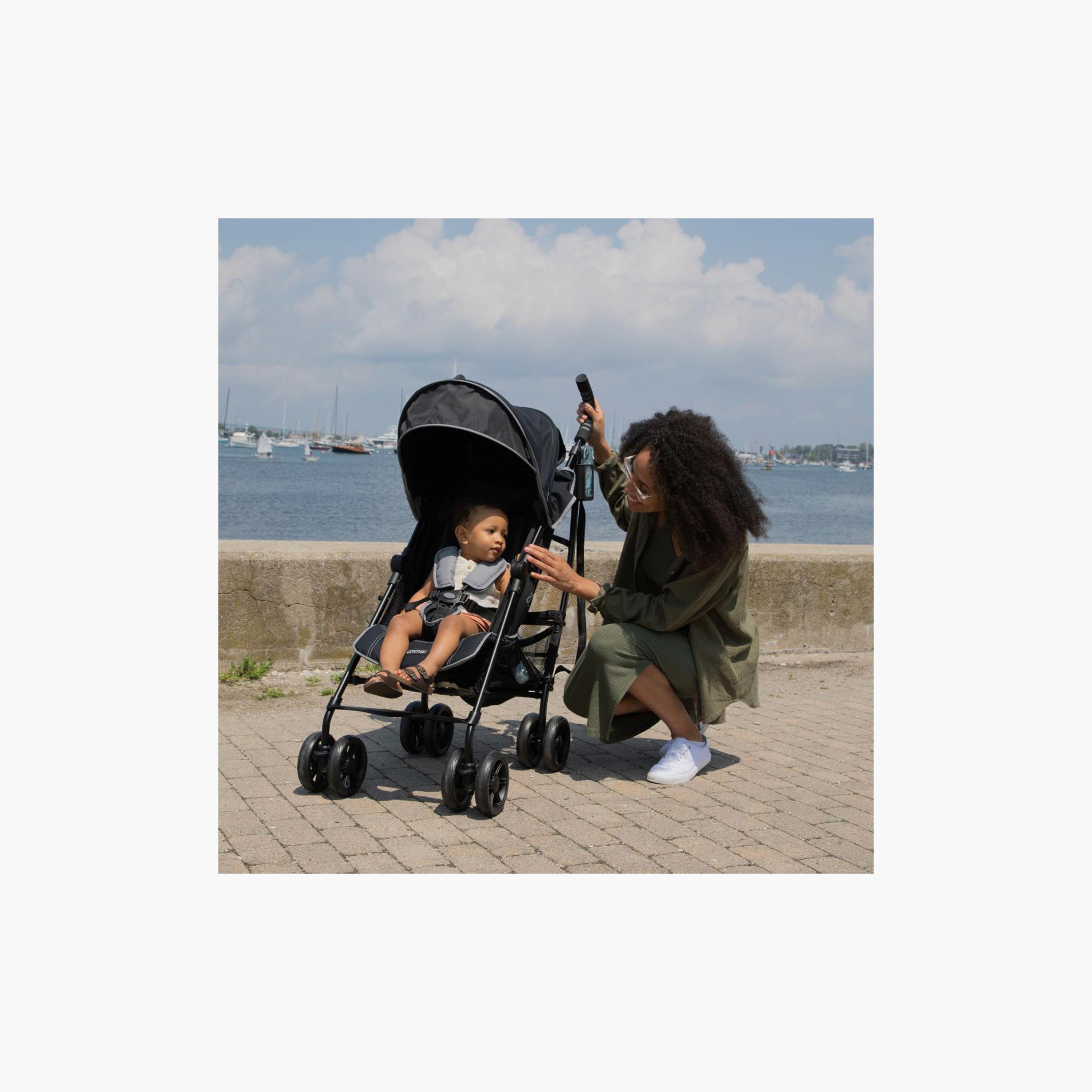 عربة الأطفال المظلة سمر 3دي لايت+ خفيفة الوزن والمريحة - أسود من إنجوينيتي-baby-gear-strollersandprams-strollers-image-9