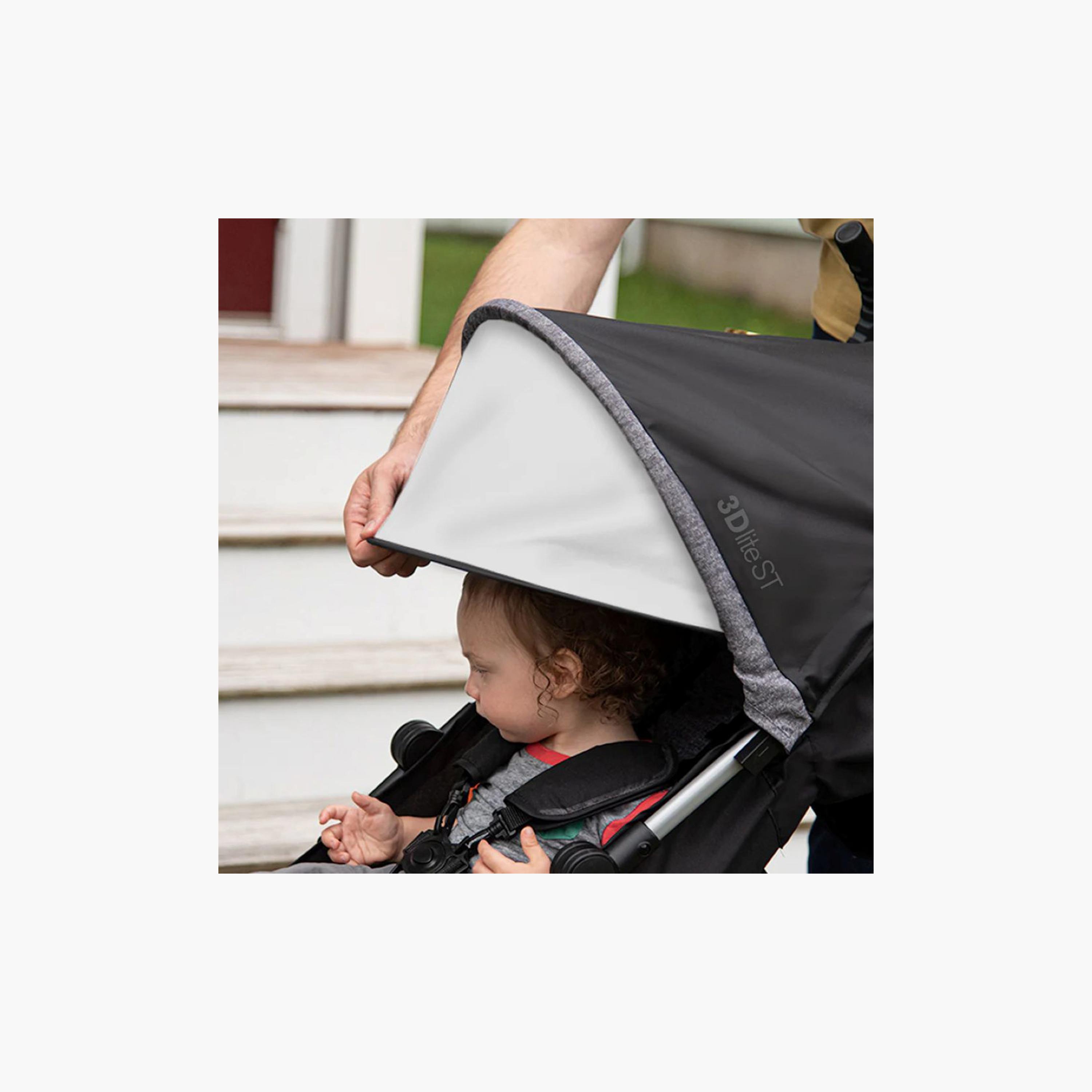 Ingenuity 3Dlite ST Convenience Foldable Stroller with Storage - Black-baby-gear-strollersandprams-strollers-image-6