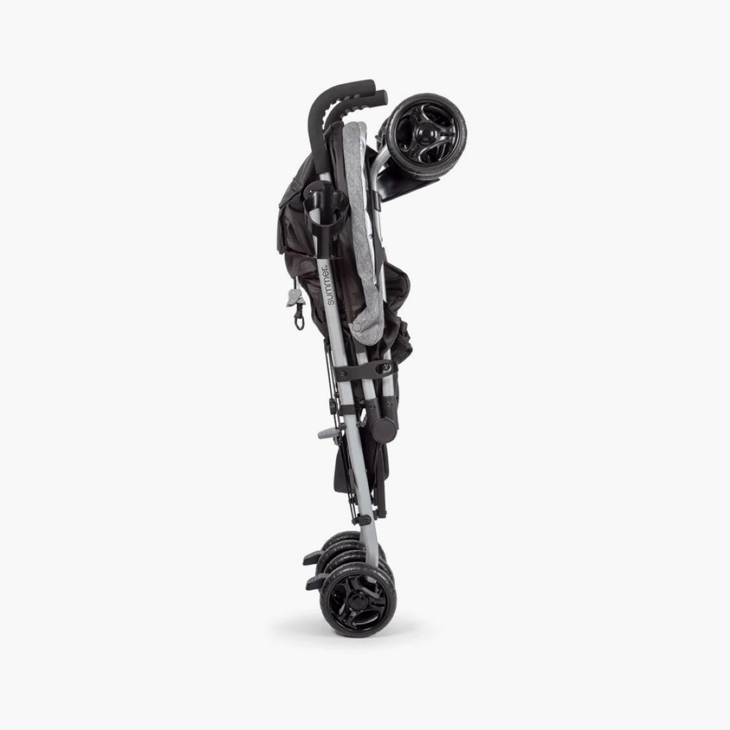 Ingenuity 3Dlite ST Convenience Foldable Stroller with Storage - Black-baby-gear-strollersandprams-strollers-image-8