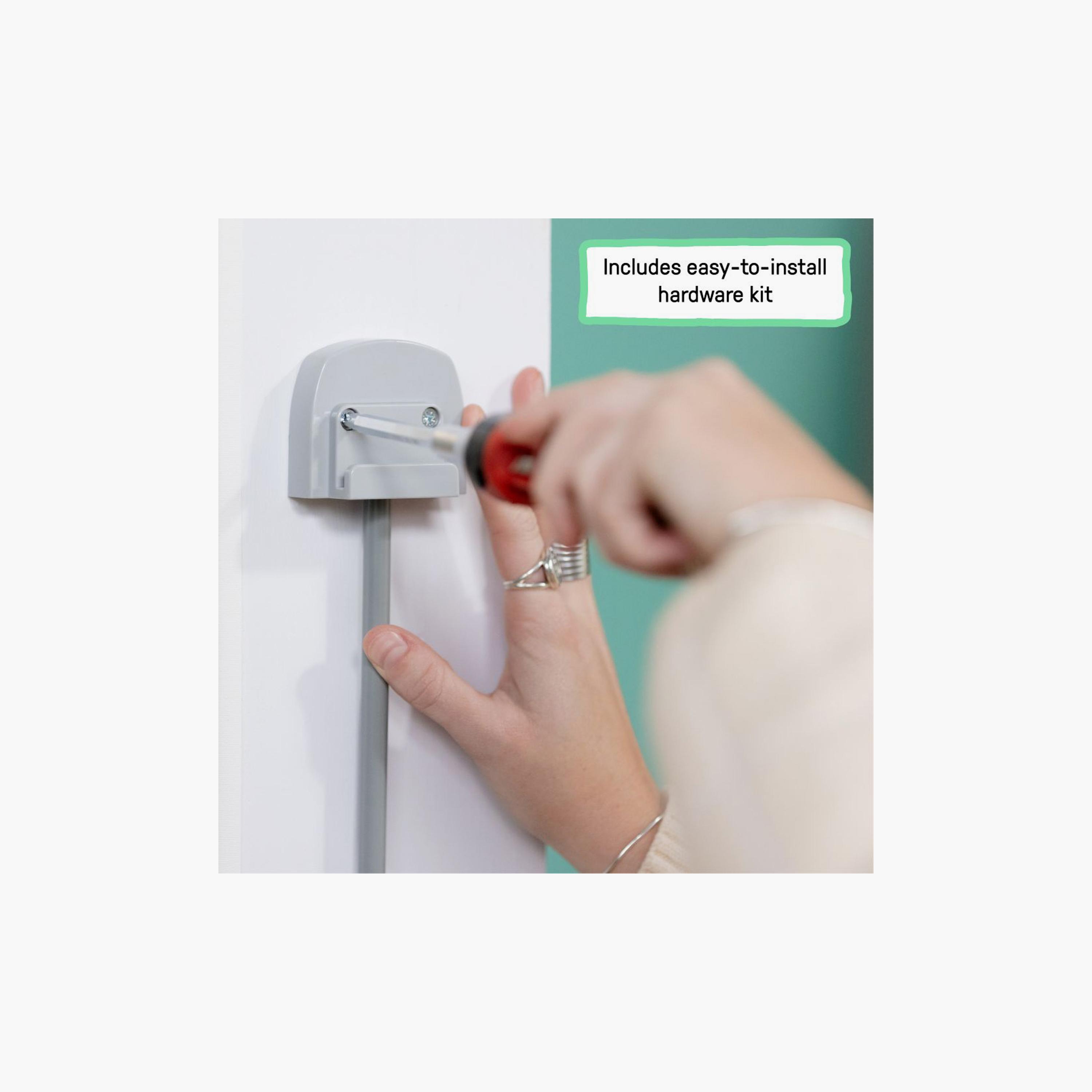 بوابة الأمان الشبكية سمر ثرو واي بعرض 52 بوصة مع قفل تلقائي من إنجوينيتي-baby-healthandsafety-babyproofing-image-3