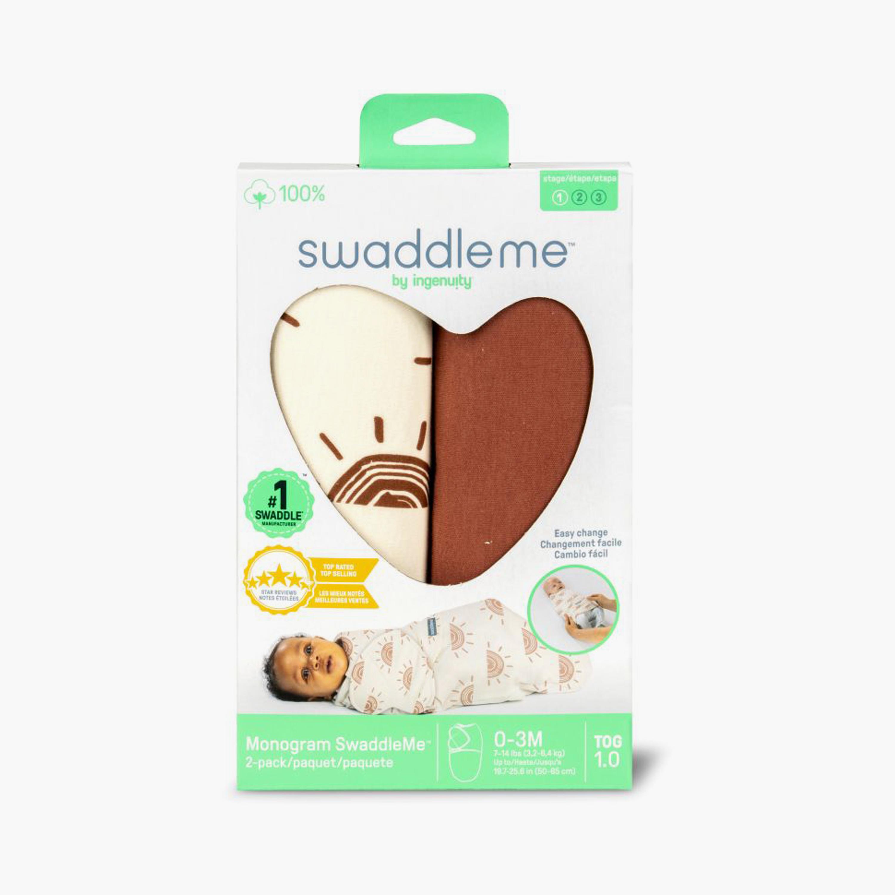 قماط سوادل مي الأصلي ثنائي القطع بتصميم قلب - 0 إلى 3 أشهر - رايزينج صن من إنجوينيتي-baby-nursery-blanketsandswaddles-swaddlesandsleepingbags-image-8