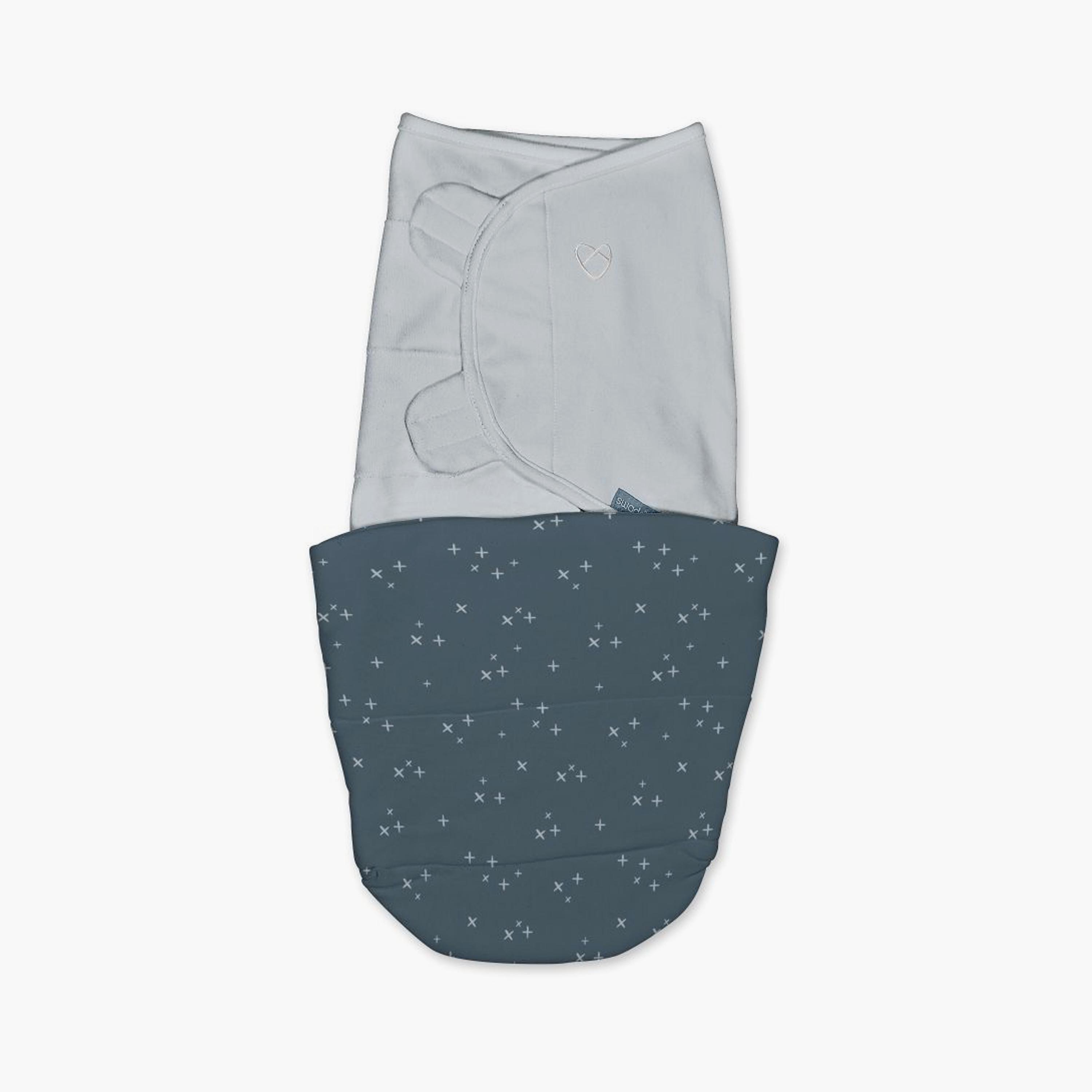 Ingenuity Swaddleme All Season Swaddle - 0-3 Months - Stardust-baby-nursery-blanketsandswaddles-swaddlesandsleepingbags-image-1