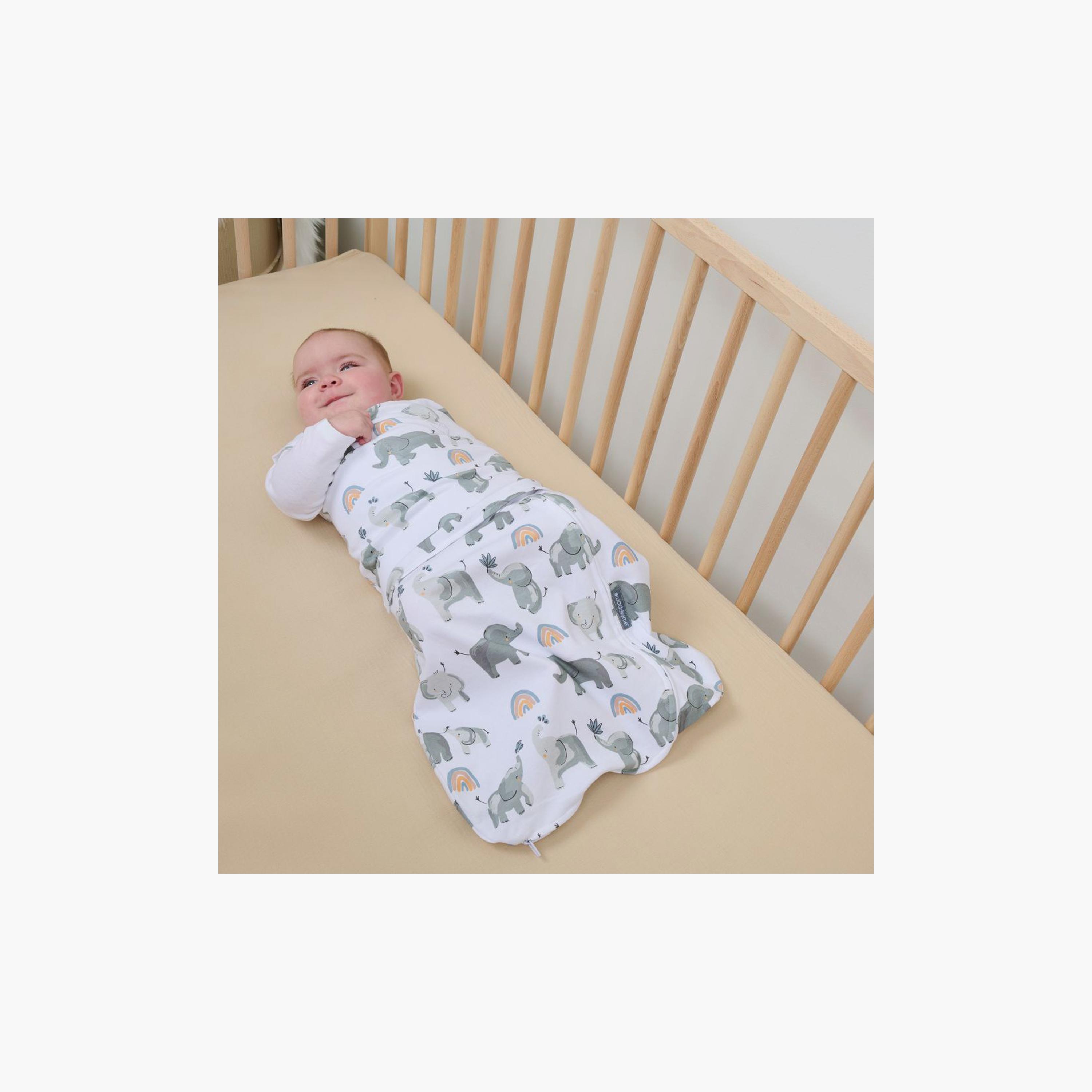 Ingenuity Swaddleme Arms Free Convertible Swaddle - 3-6 Months - Luna-baby-nursery-blanketsandswaddles-swaddlesandsleepingbags-image-2