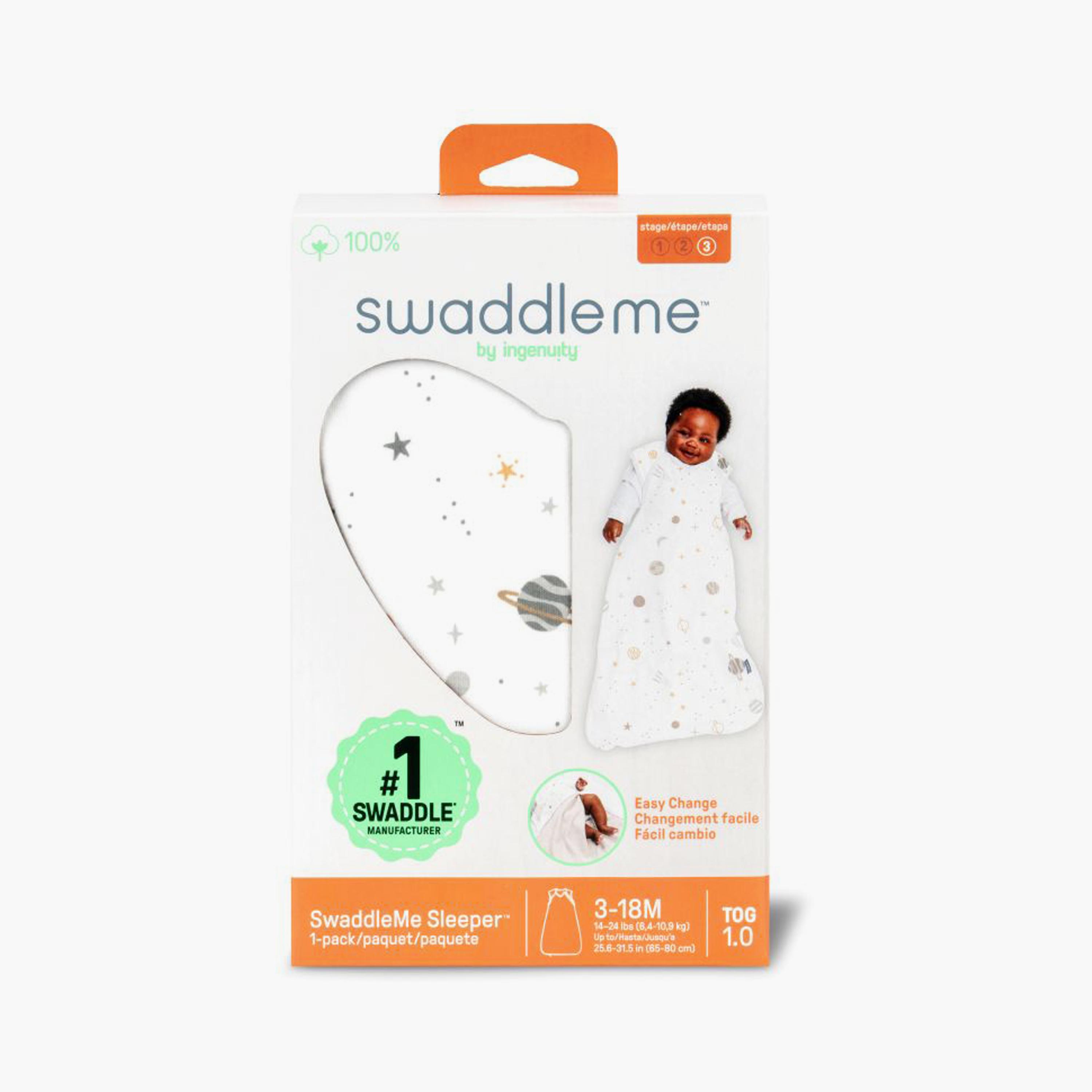 Ingenuity Swaddleme Night Sack Sleeper Swaddle - 3-18 Months - Sunset Space-baby-nursery-blanketsandswaddles-swaddlesandsleepingbags-image-8