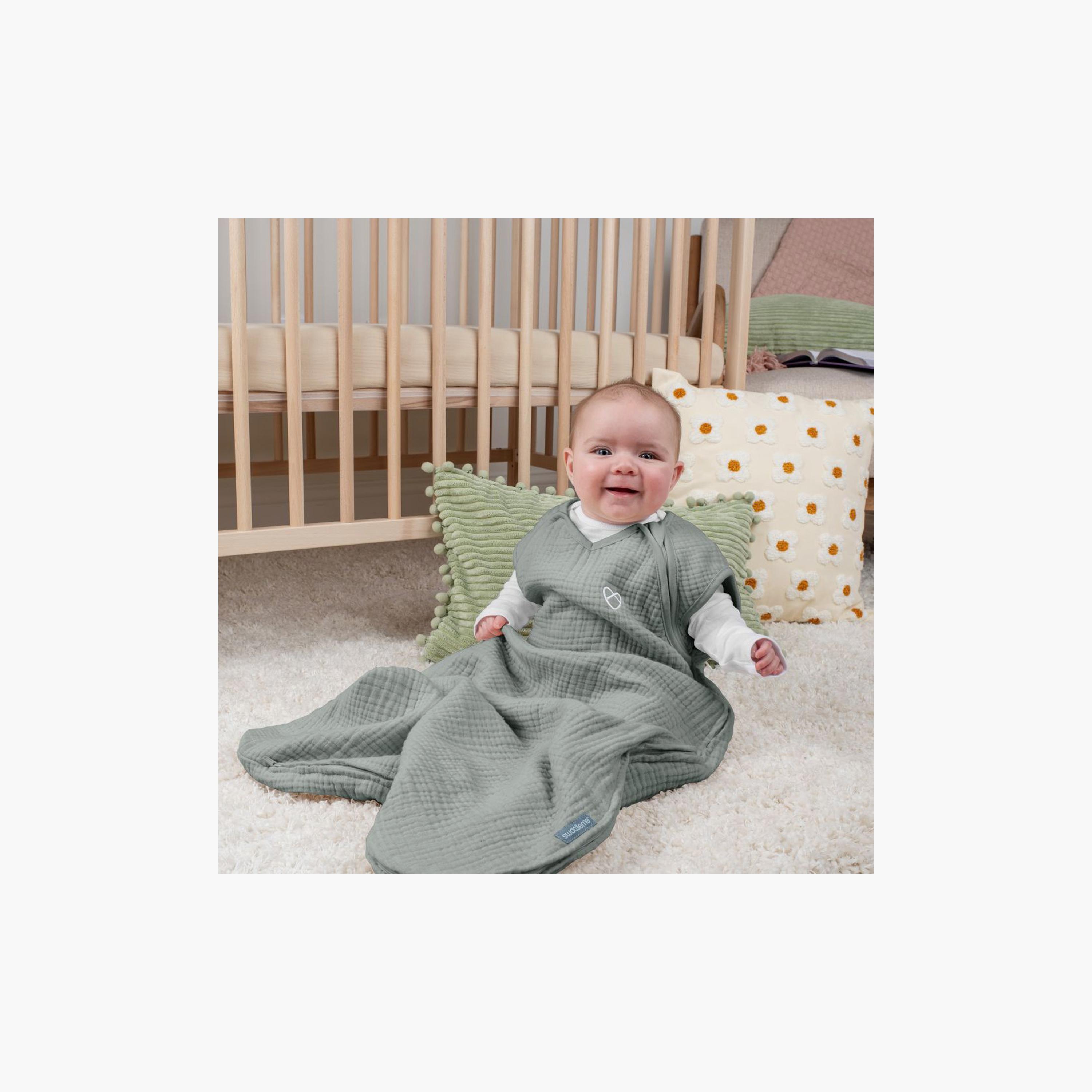 Ingenuity Swaddleme Night Sack Sleeper Swaddle - 3–18 Months - Green-baby-nursery-blanketsandswaddles-swaddlesandsleepingbags-image-3