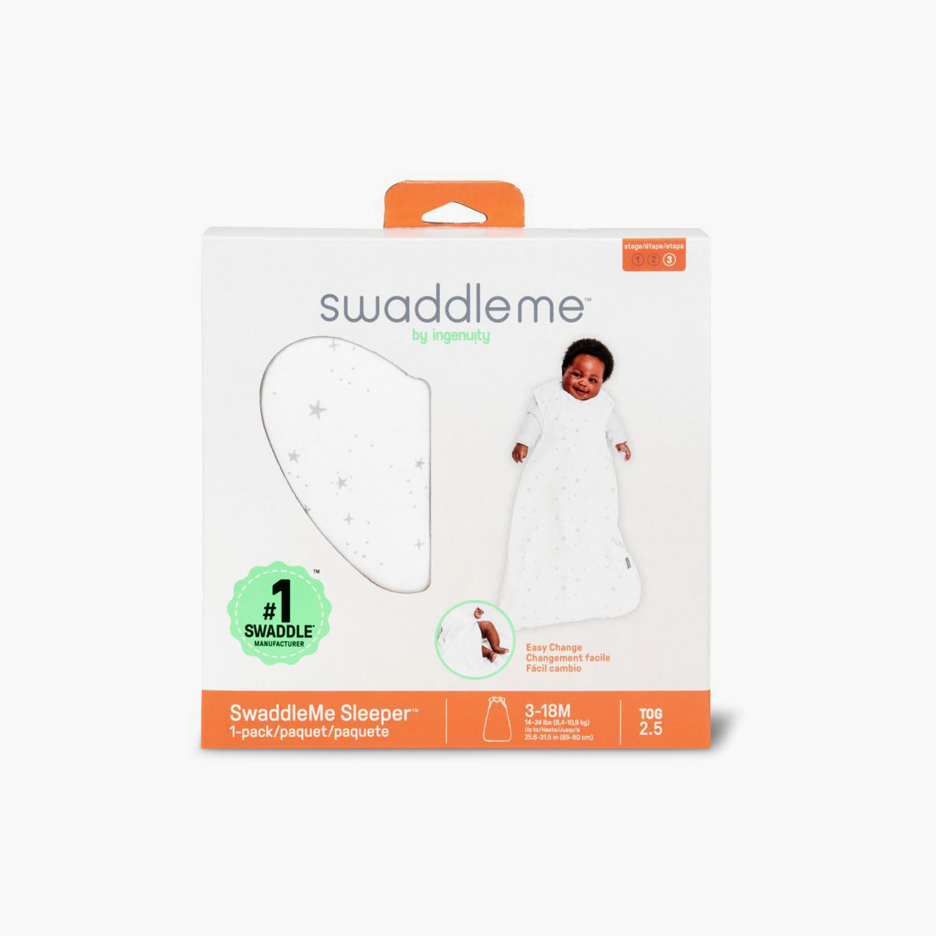 Ingenuity Swaddleme Night Sack Sleeper Swaddle - 3–18 Months - Space Stars-baby-nursery-blanketsandswaddles-swaddlesandsleepingbags-image-8