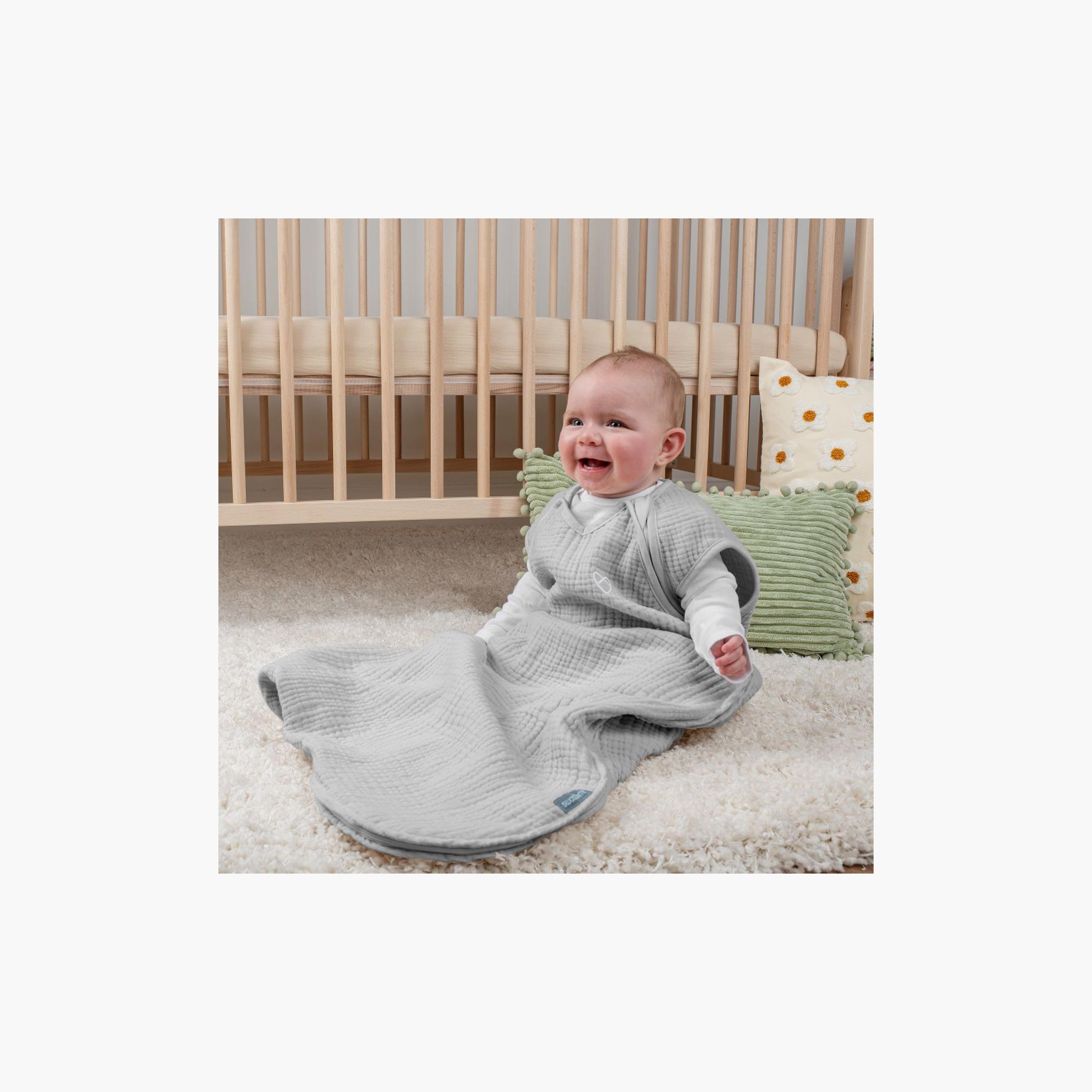 قماط نوم سوادل مي نايت ساك - 3–18 شهرًا - هيذر جراي من إنجوينيتي-baby-nursery-blanketsandswaddles-swaddlesandsleepingbags-image-3