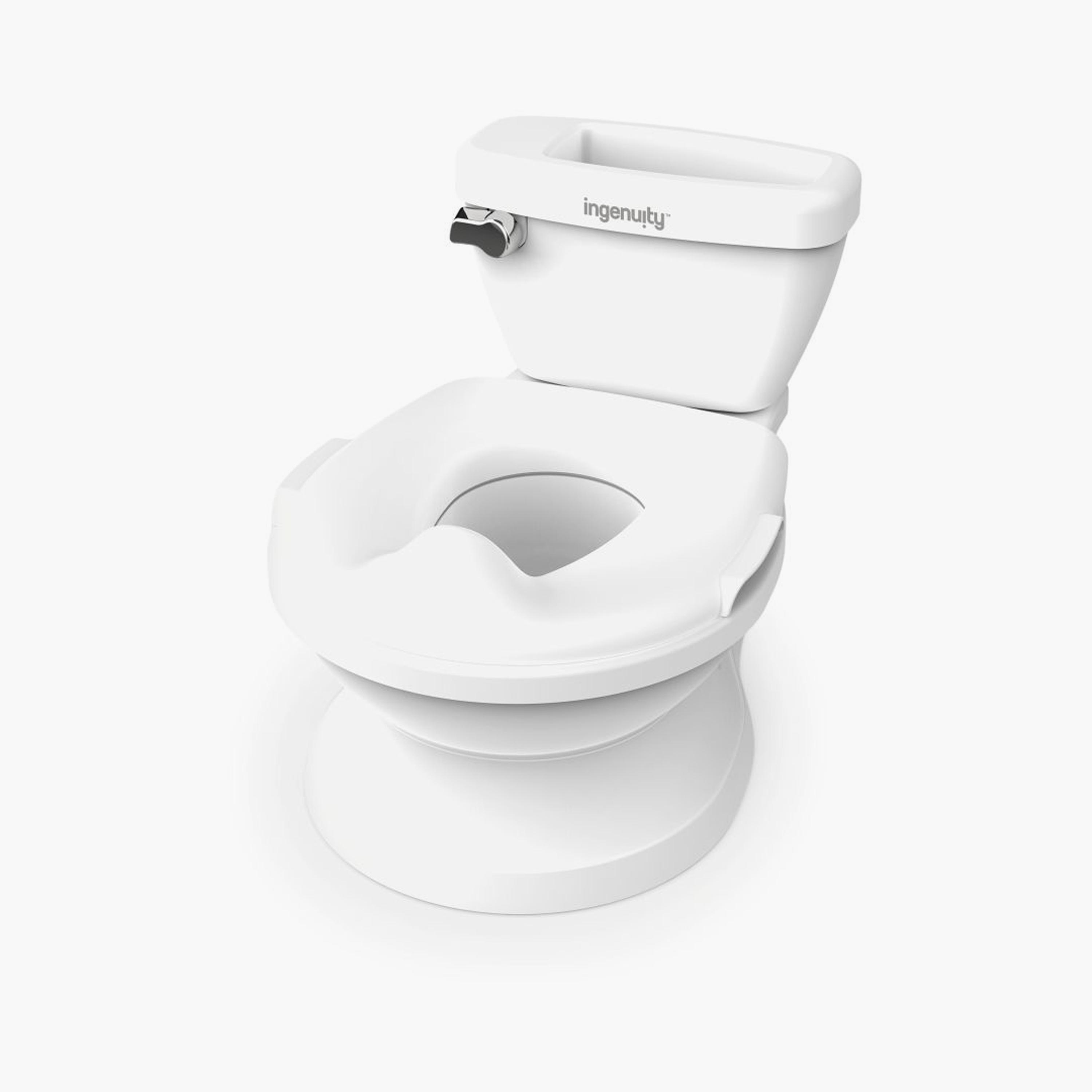 Ingenuity My Size Potty Pro Realistic Toddler Toilet with Storage - 18–60 Months-baby-diapering-pottytraining-image-1