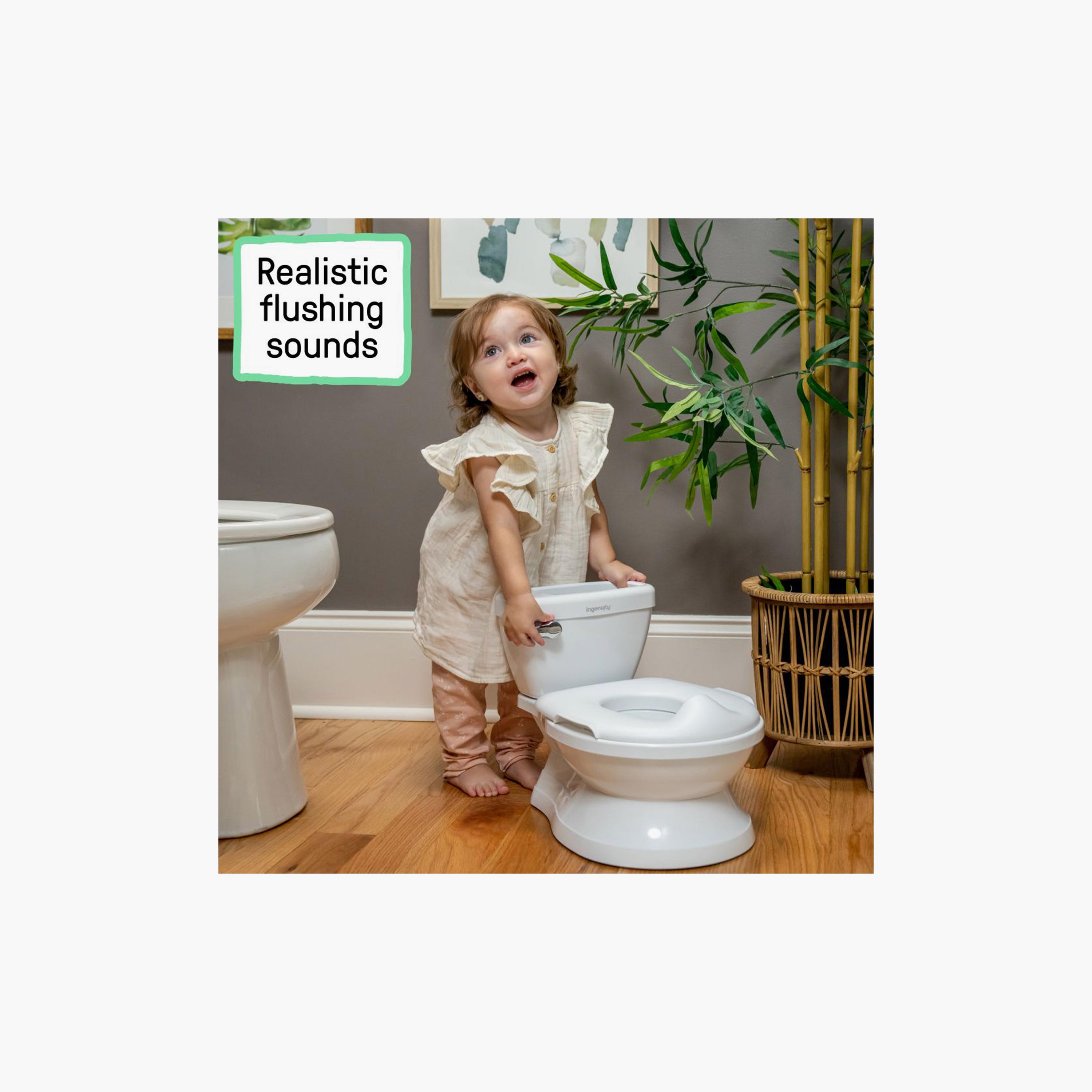 Ingenuity My Size Potty Pro Realistic Toddler Toilet with Storage - 18–60 Months-baby-diapering-pottytraining-image-5