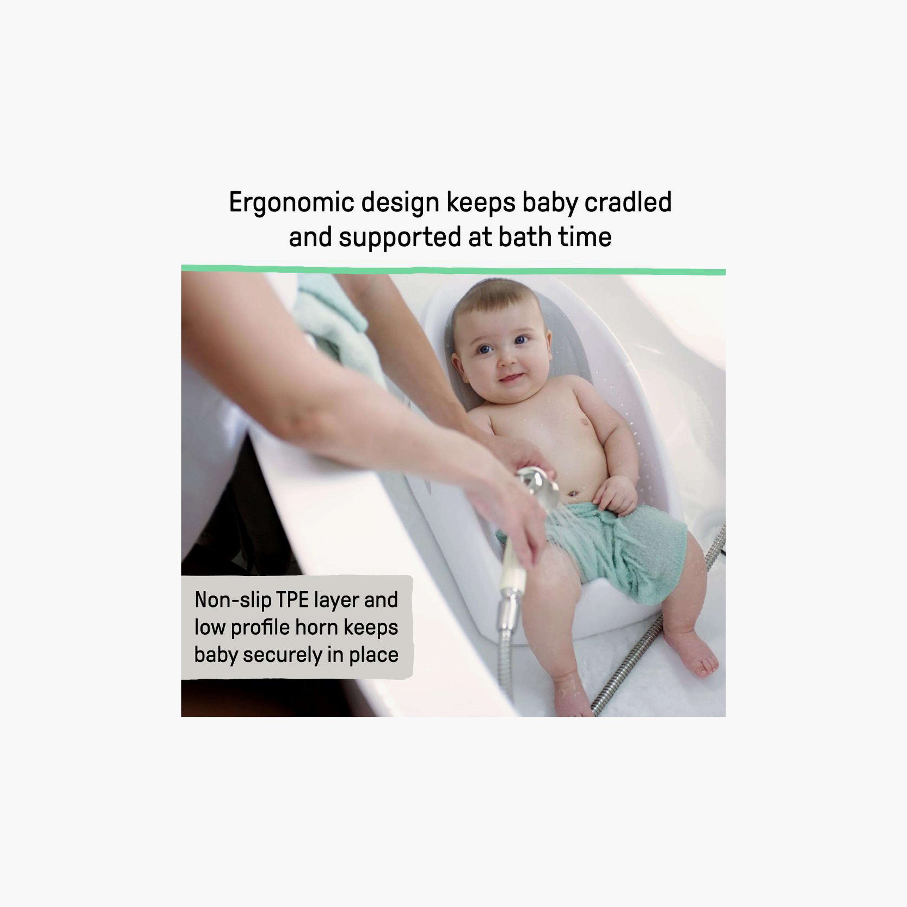Ingenuity Easy Rinse Bather One-Piece Infant Bath Seat - 0–6 Months-baby-bathandcare-bathtubs-image-4