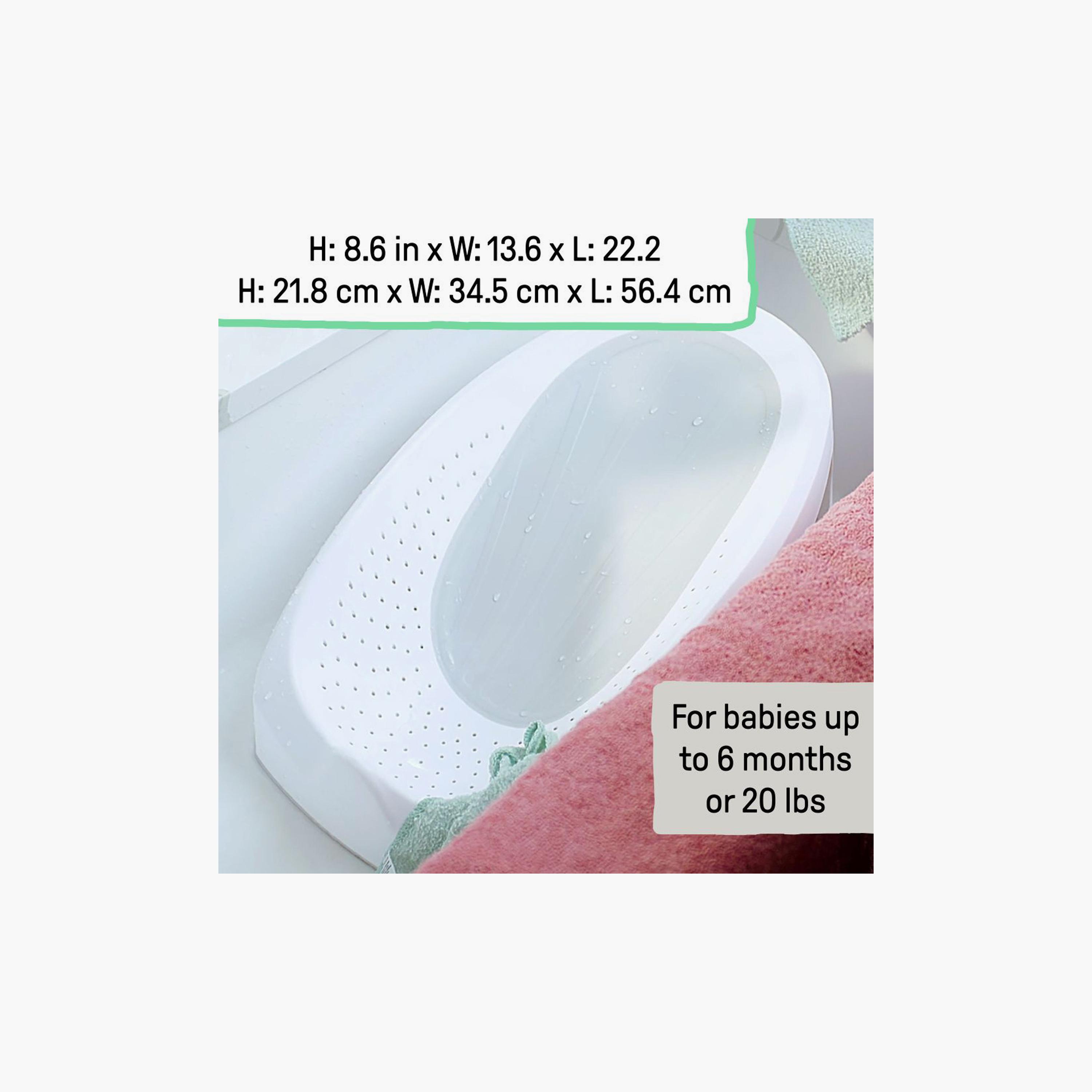 Ingenuity Easy Rinse Bather One-Piece Infant Bath Seat - 0–6 Months-baby-bathandcare-bathtubs-image-6