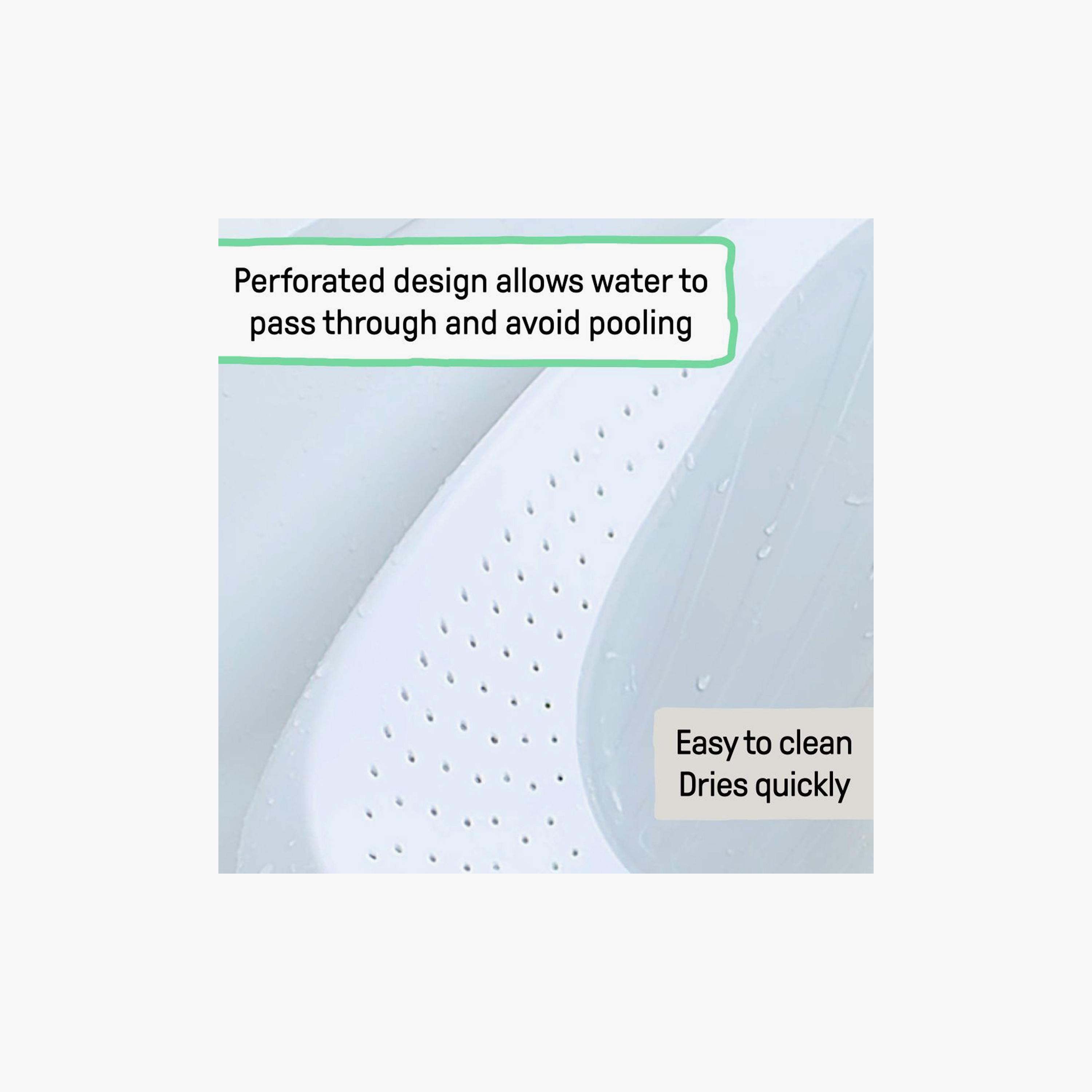 Ingenuity Easy Rinse Bather One-Piece Infant Bath Seat - 0–6 Months-baby-bathandcare-bathtubs-image-7