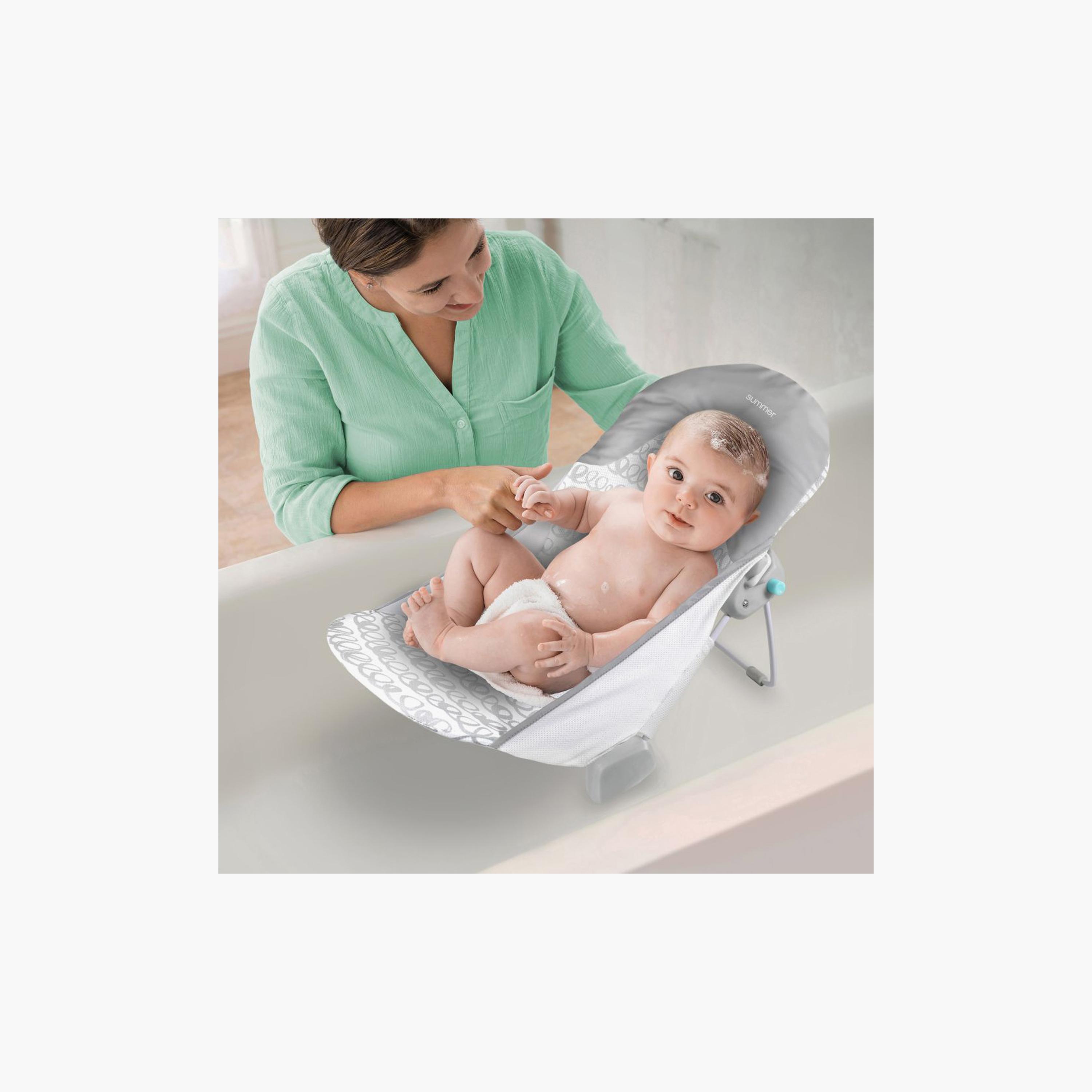 Ingenuity Summer FoldAway 2-Position Bather - 0–6 Months-baby-bathandcare-bathtubs-image-3
