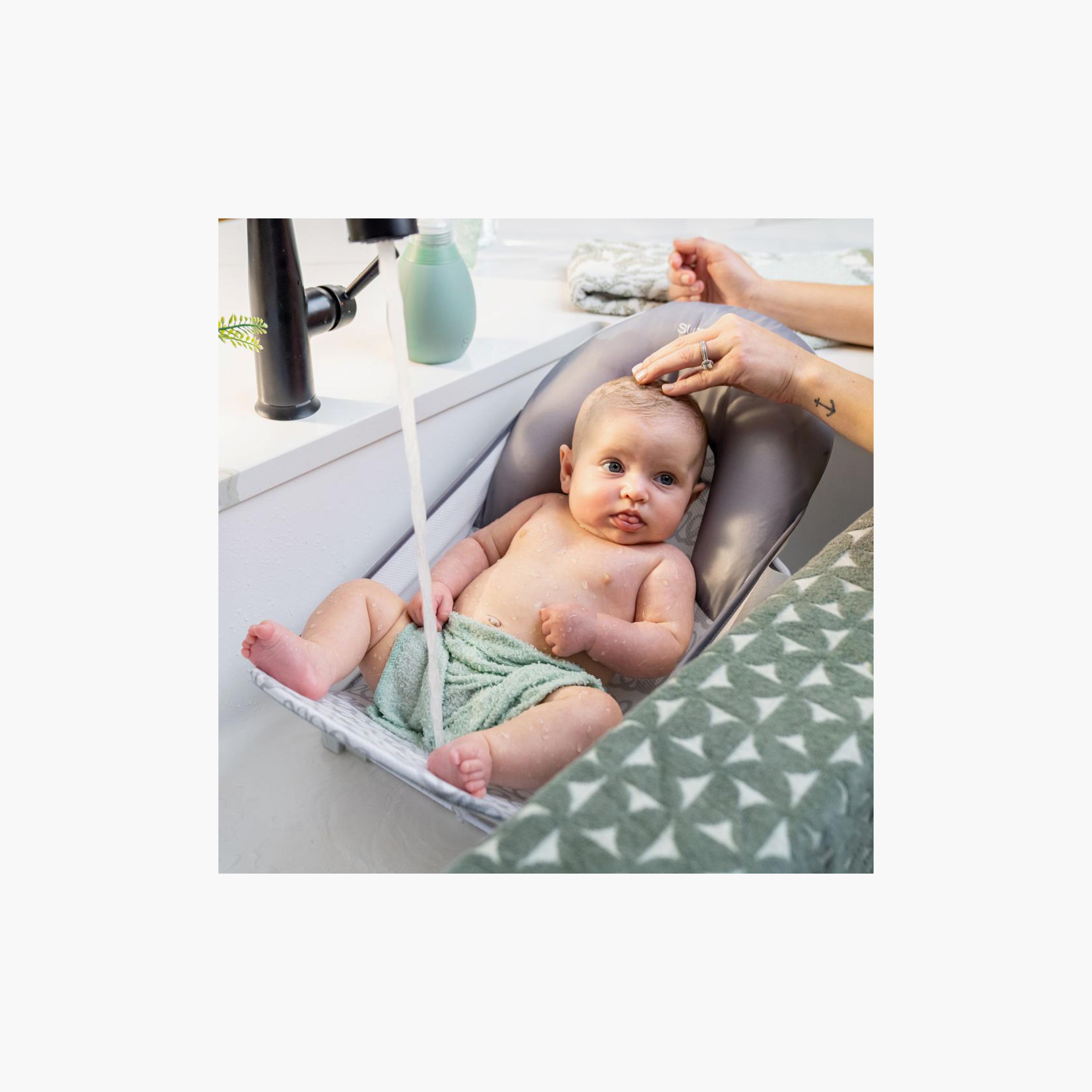 Ingenuity Summer FoldAway 2-Position Bather - 0–6 Months-baby-bathandcare-bathtubs-image-4