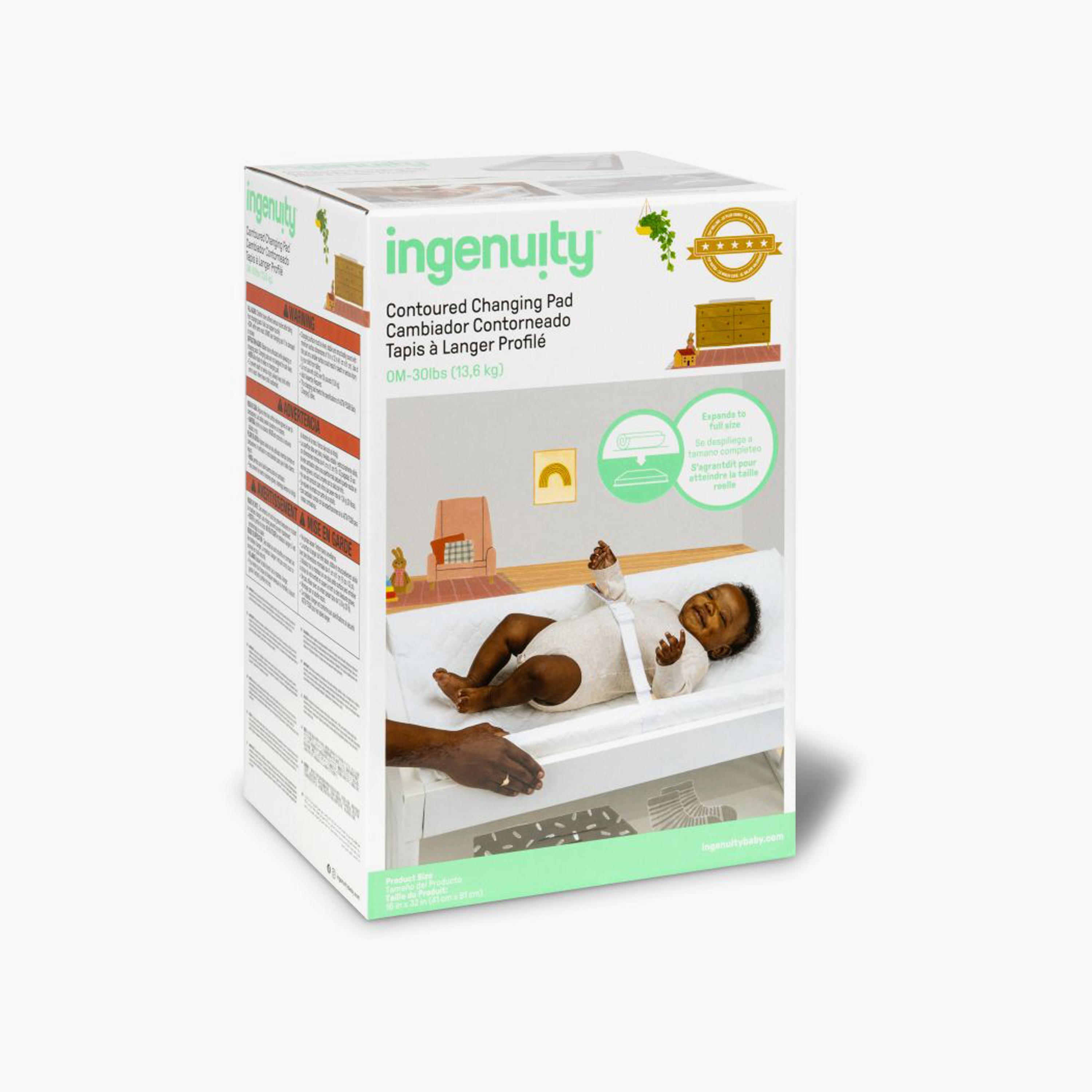 Ingenuity Summer Contoured Changing Pad - 0–24 Months-baby-bathandcare-changingtables-image-8