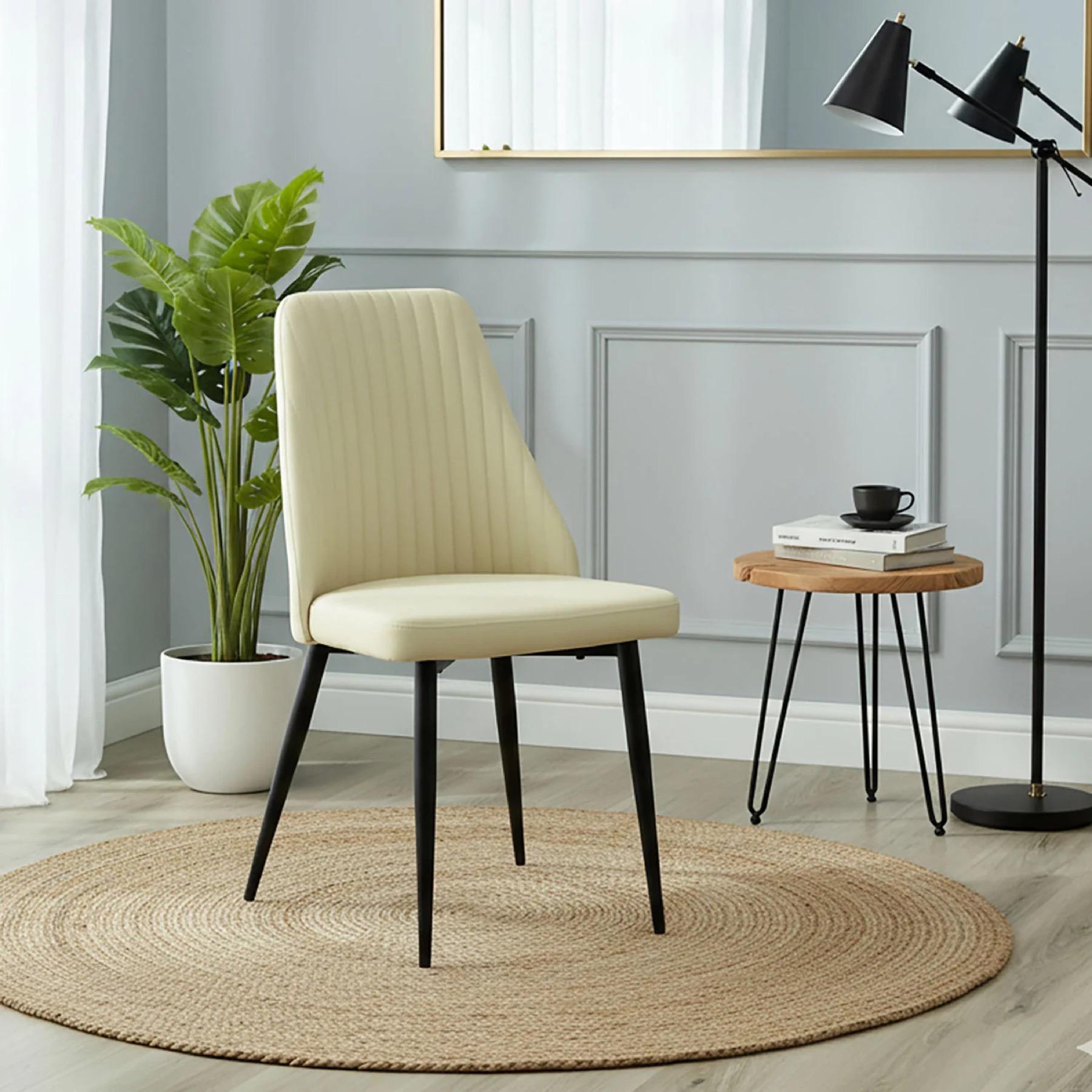 Misano Faux Leather Dining Chair
