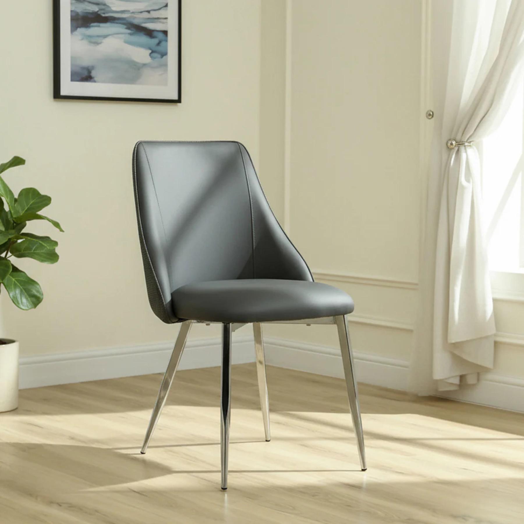 Sienna Faux Leather Dining Chair