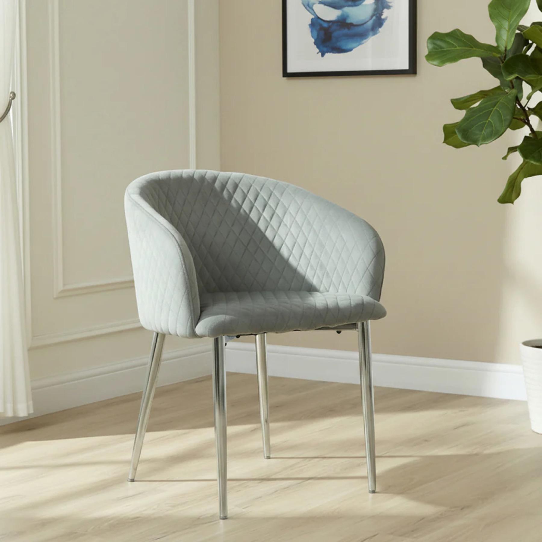 Andrea Velvet Dining Chair