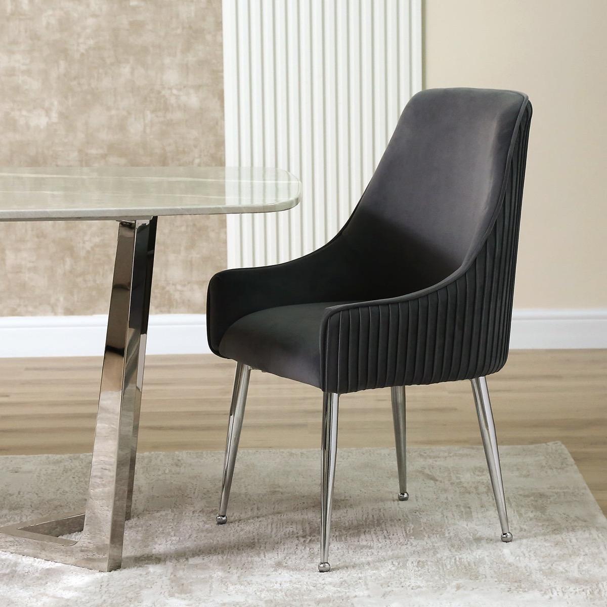 Paula Velvet Dining Chair
