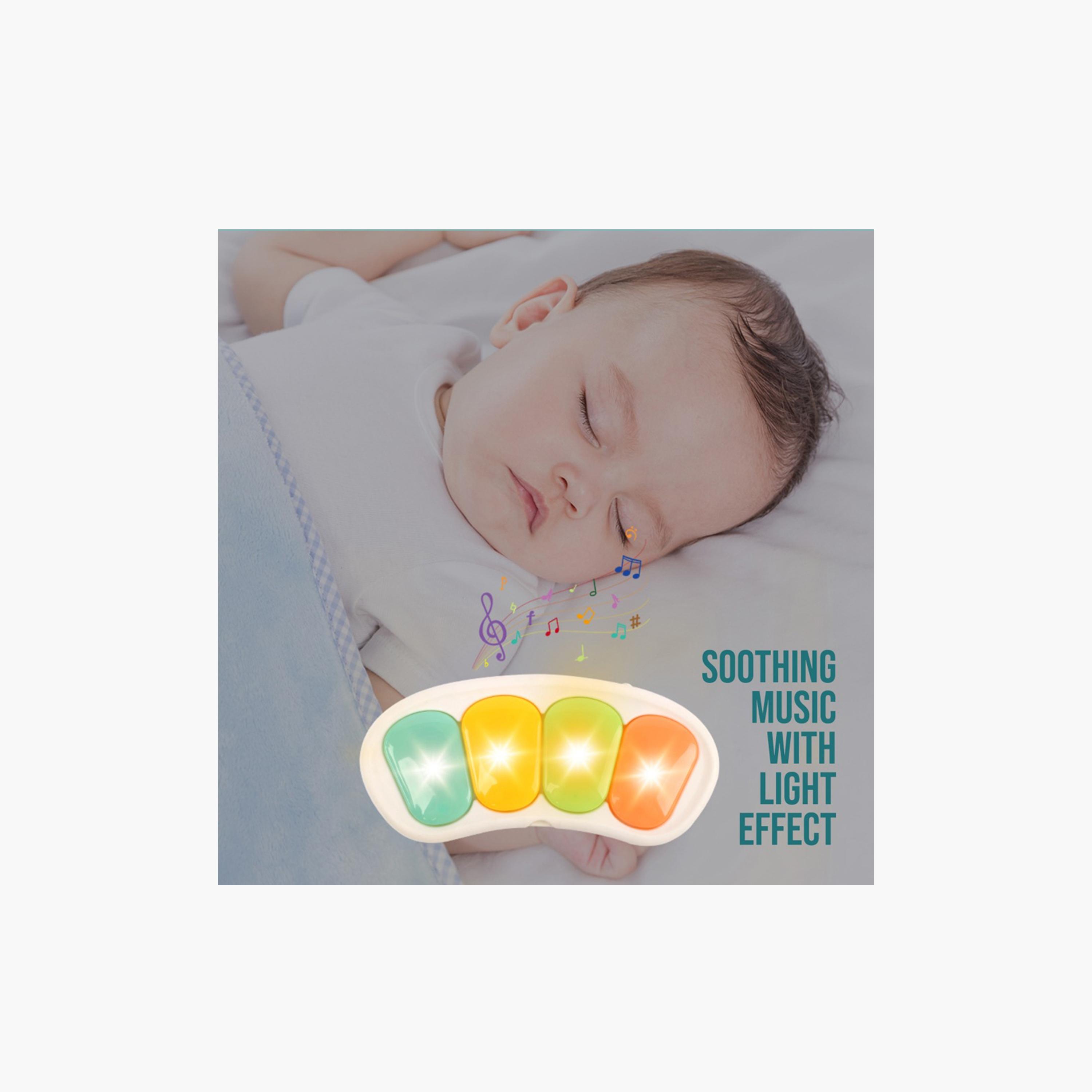 كرسي طعام 2 في 1 مع بيانو قدم - حمار وحشي من تكنوم.-baby-feeding-highchairsandboosters-image-8