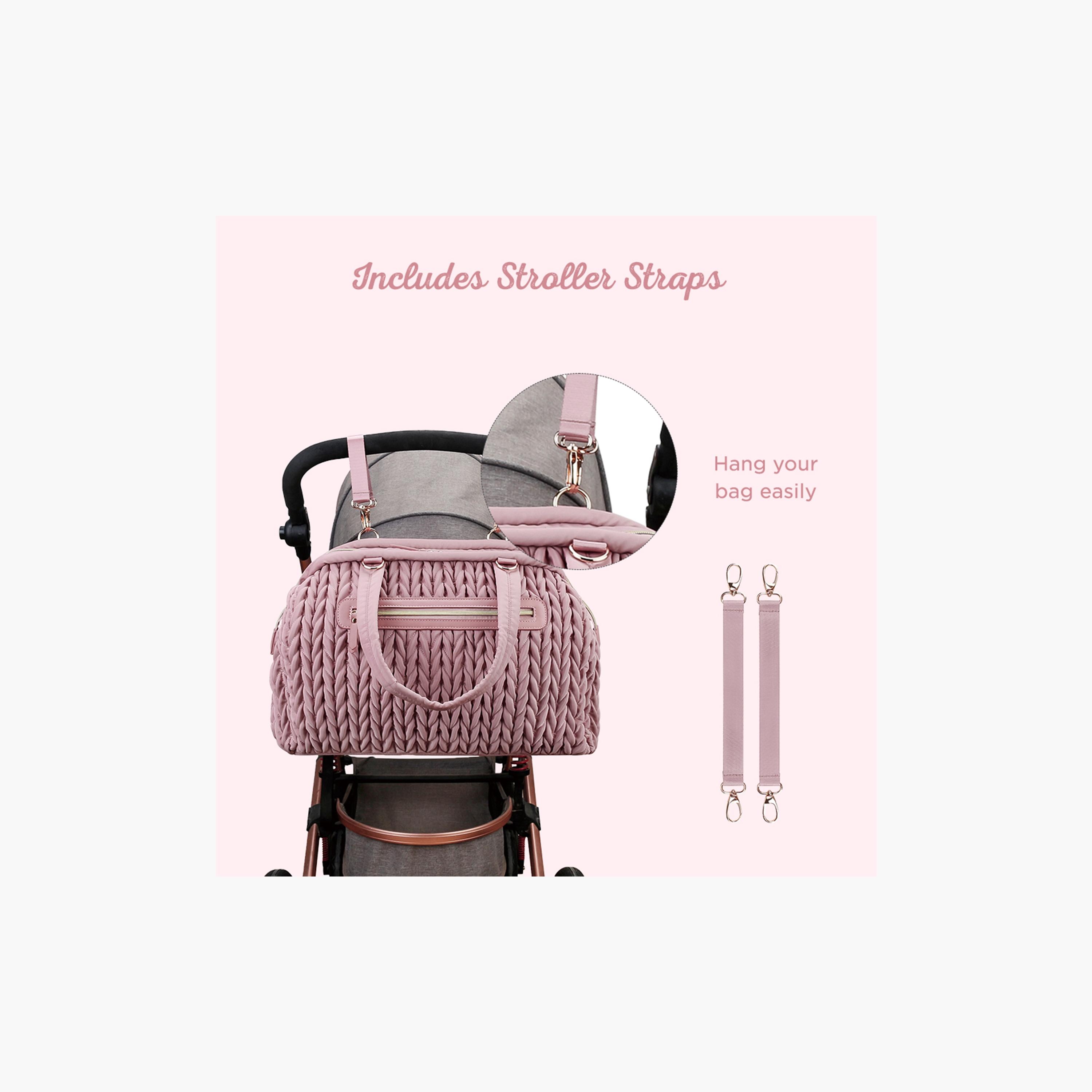 Little Story Elva Diaper Bag with Stroller Straps-baby-gear-diaperbags-image-2