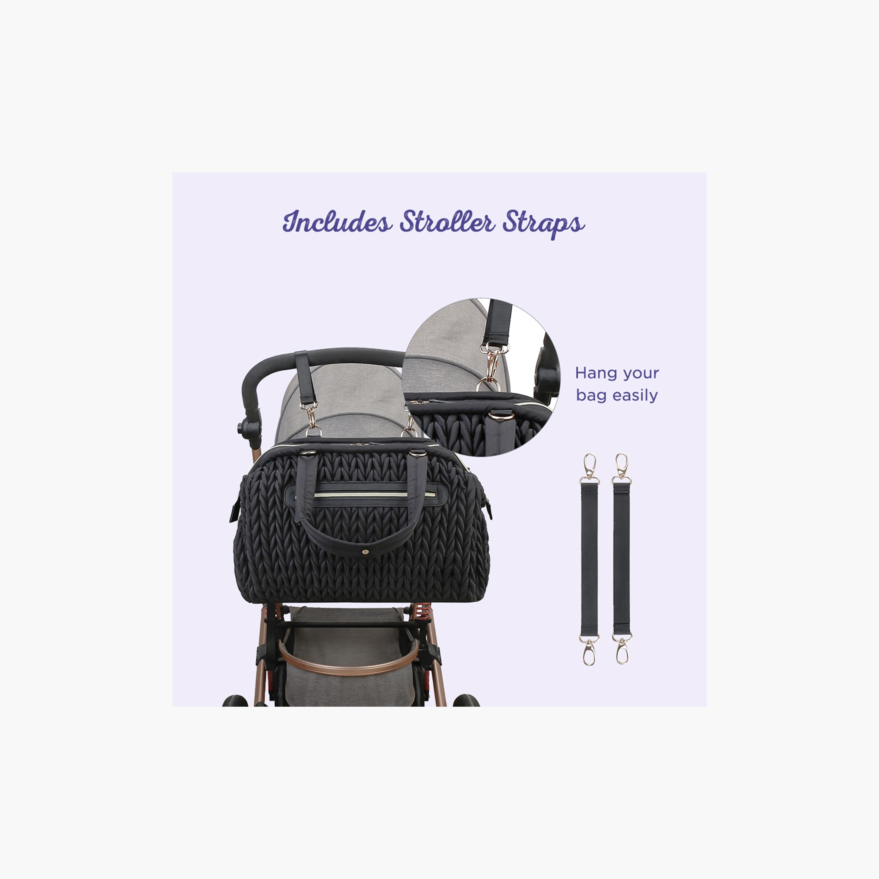 Little Story Elva Diaper Bag with Stroller Straps-baby-gear-diaperbags-image-2