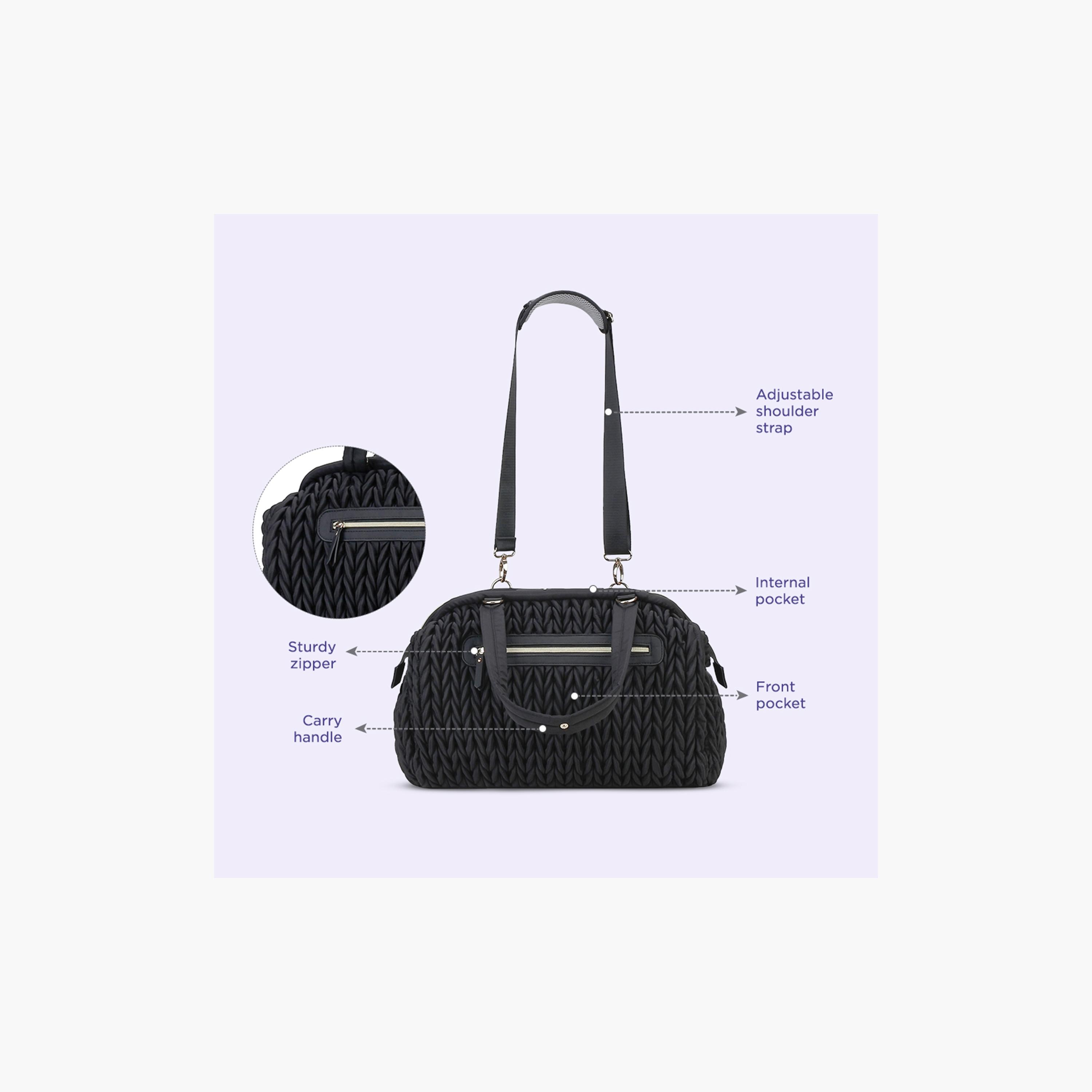 Little Story Elva Diaper Bag with Stroller Straps-baby-gear-diaperbags-image-9