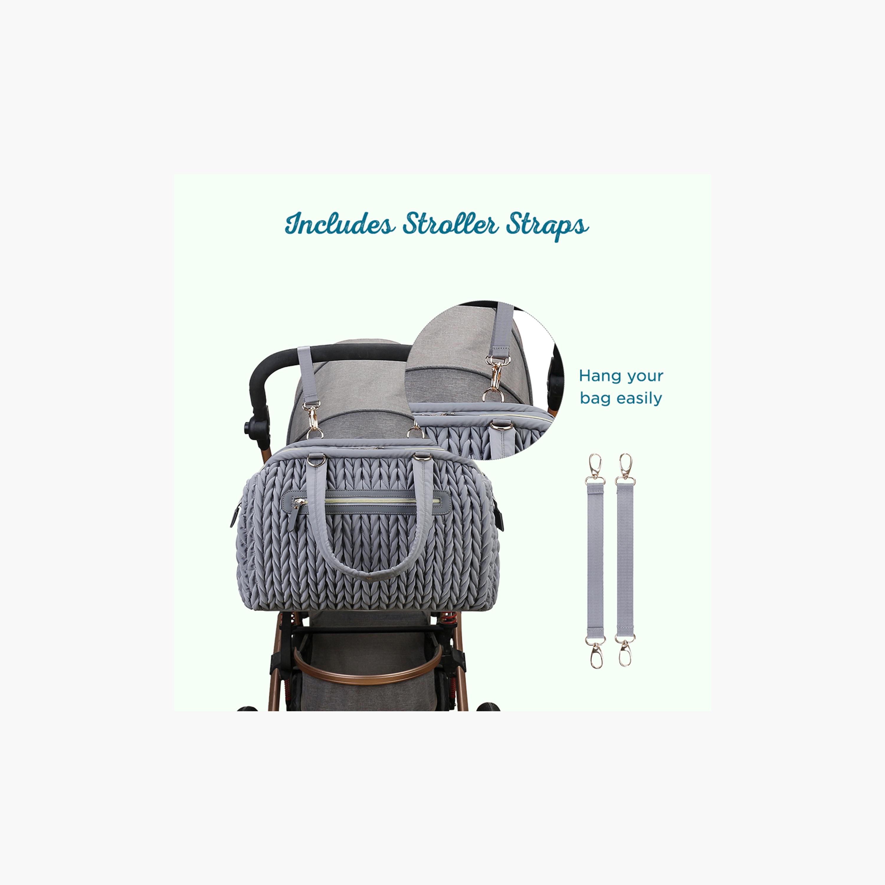 Little Story Elva Diaper Bag with Stroller Straps-baby-gear-diaperbags-image-2