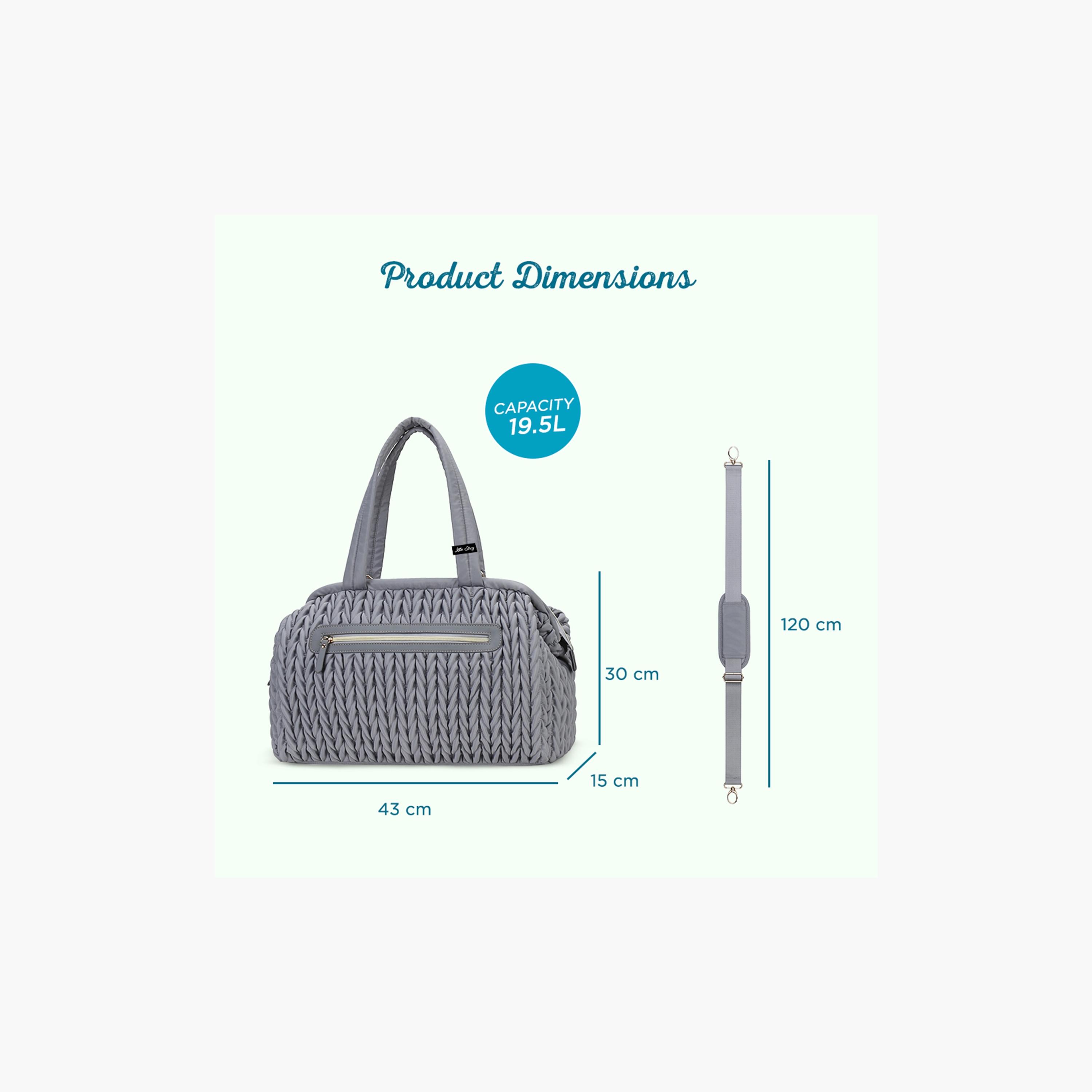 Little Story Elva Diaper Bag with Stroller Straps-baby-gear-diaperbags-image-4