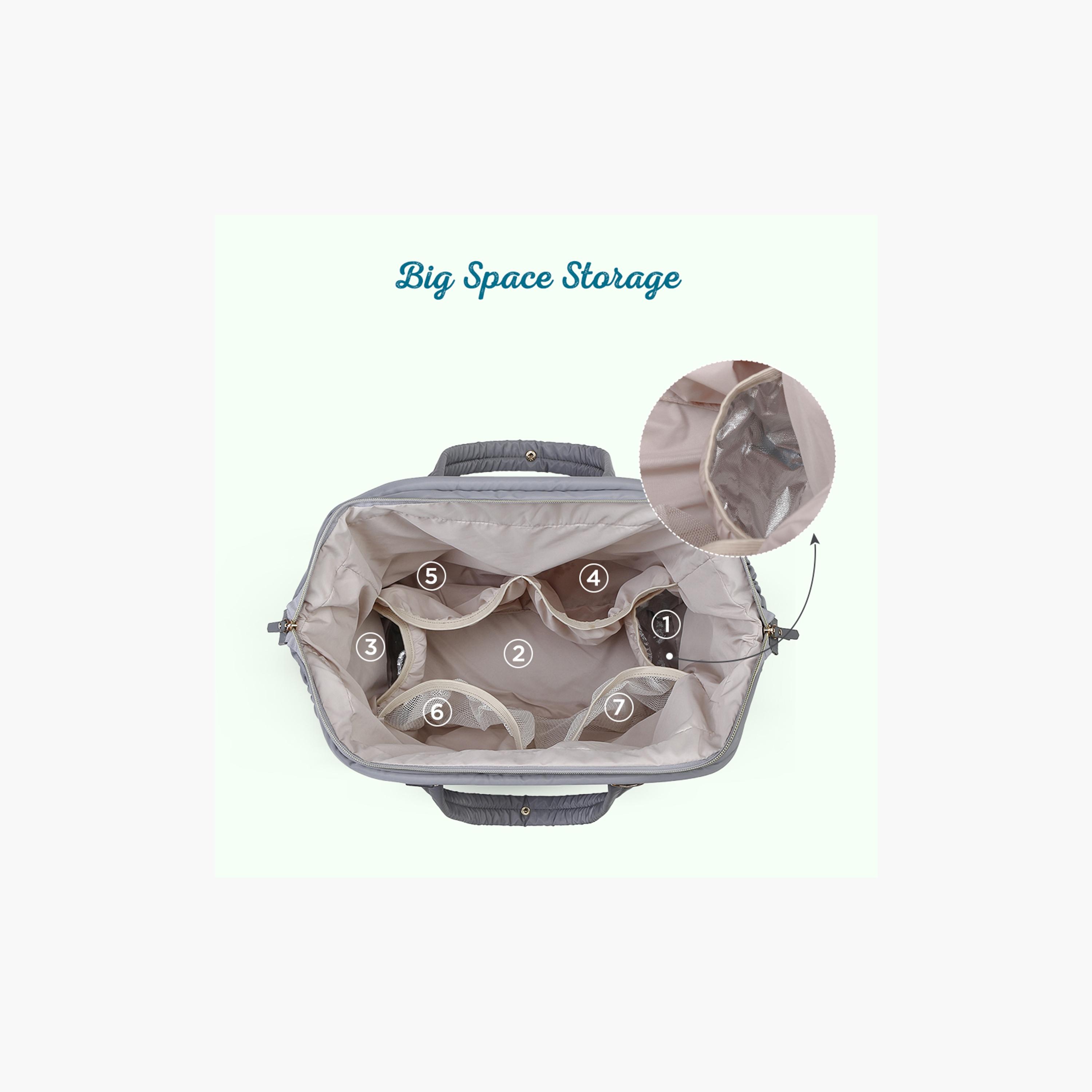Little Story Elva Diaper Bag with Stroller Straps-baby-gear-diaperbags-image-6
