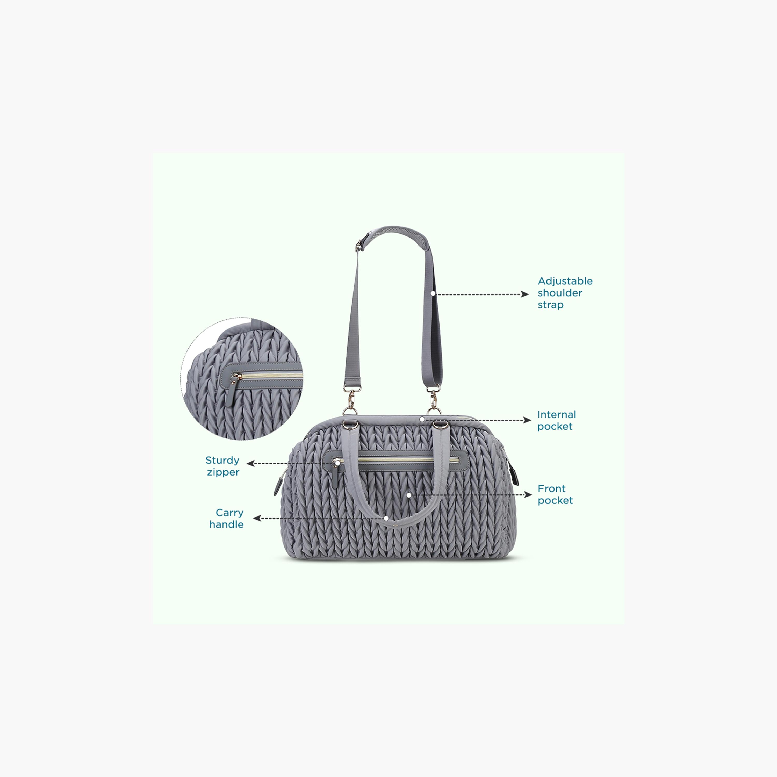 Little Story Elva Diaper Bag with Stroller Straps-baby-gear-diaperbags-image-9