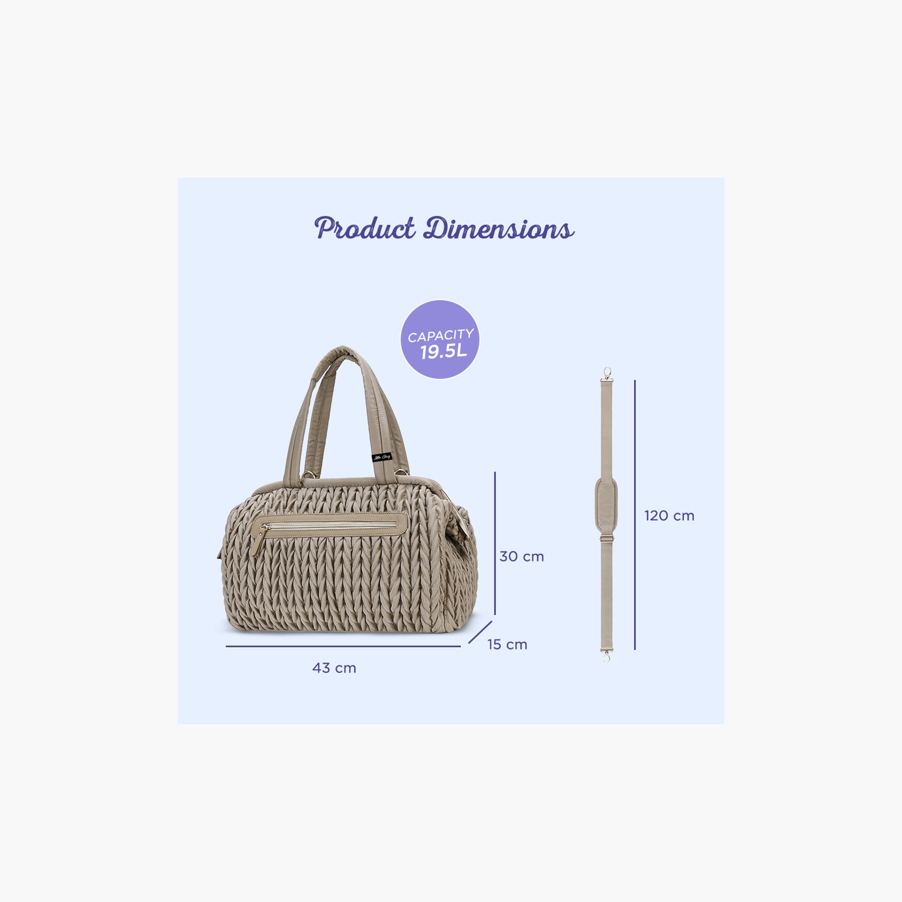 Little Story Elva Diaper Bag with Stroller Straps-baby-gear-diaperbags-image-2