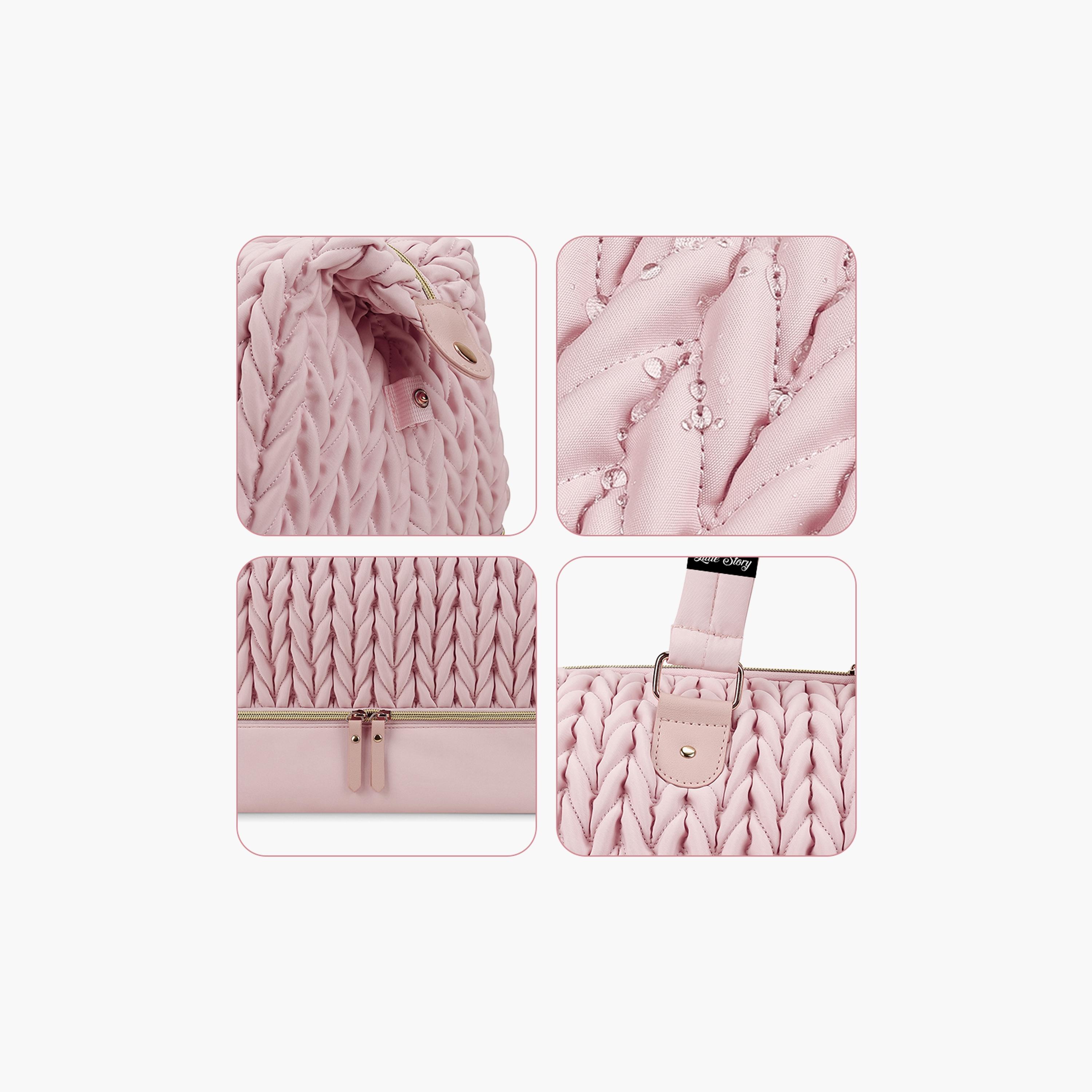 حقيبة حفاضات "إلڤا" مع أحزمة عربة من ليتل ستوري.-baby-gear-diaperbags-image-8