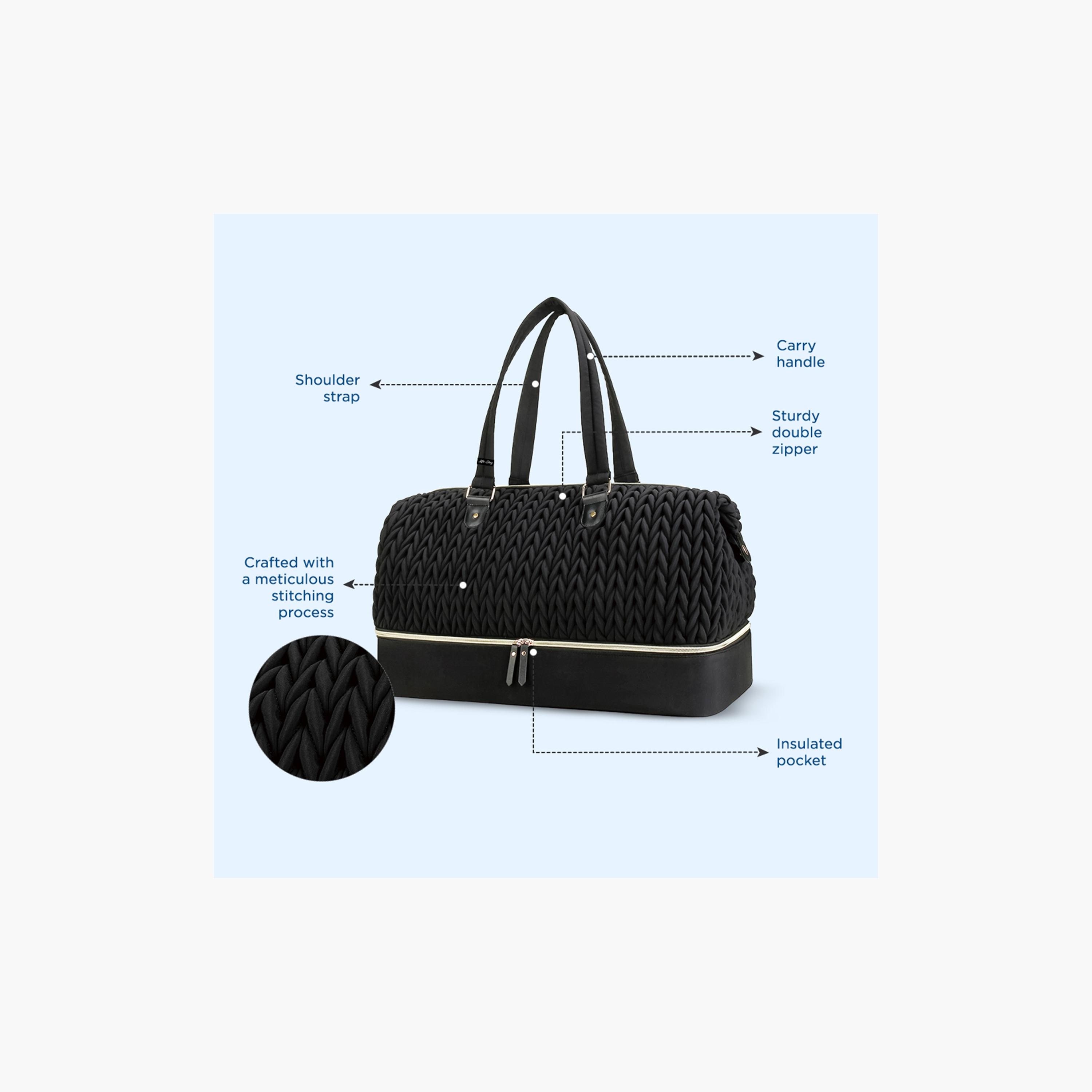 Little Story Elva Diaper Bag with Stroller Straps-baby-gear-diaperbags-image-6
