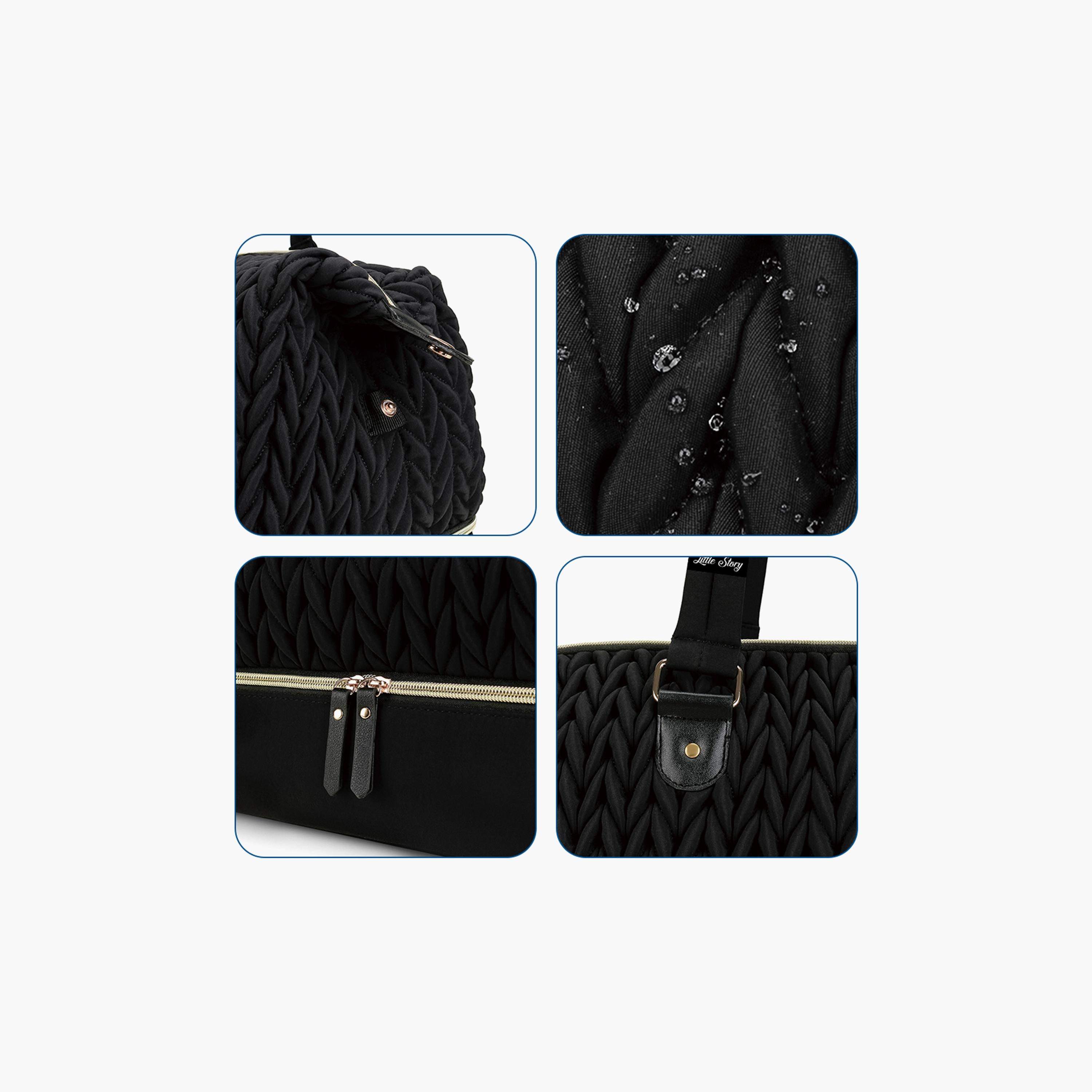 Little Story Elva Diaper Bag with Stroller Straps-baby-gear-diaperbags-image-8