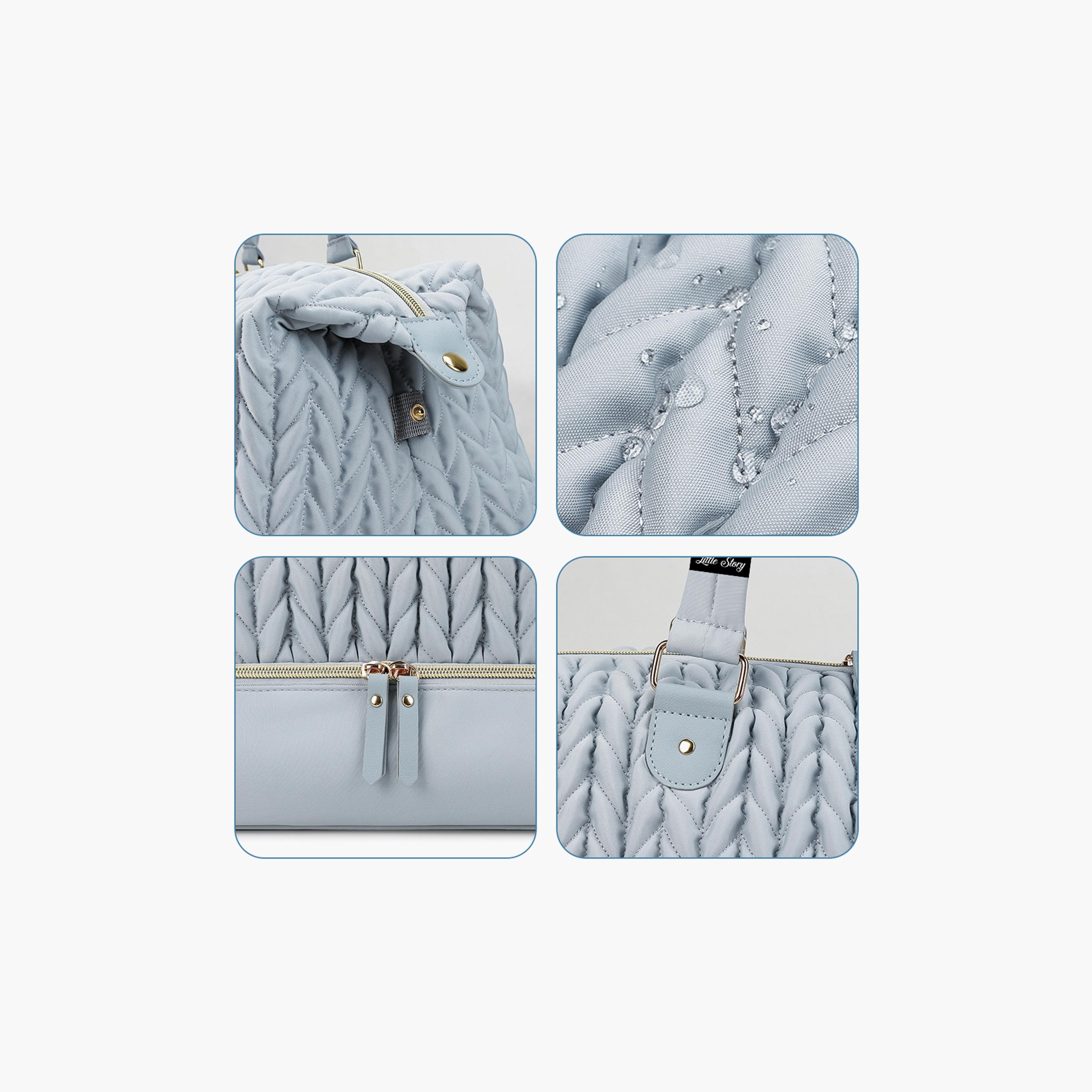 Little Story Elva Diaper Bag with Stroller Straps-baby-gear-diaperbags-image-8