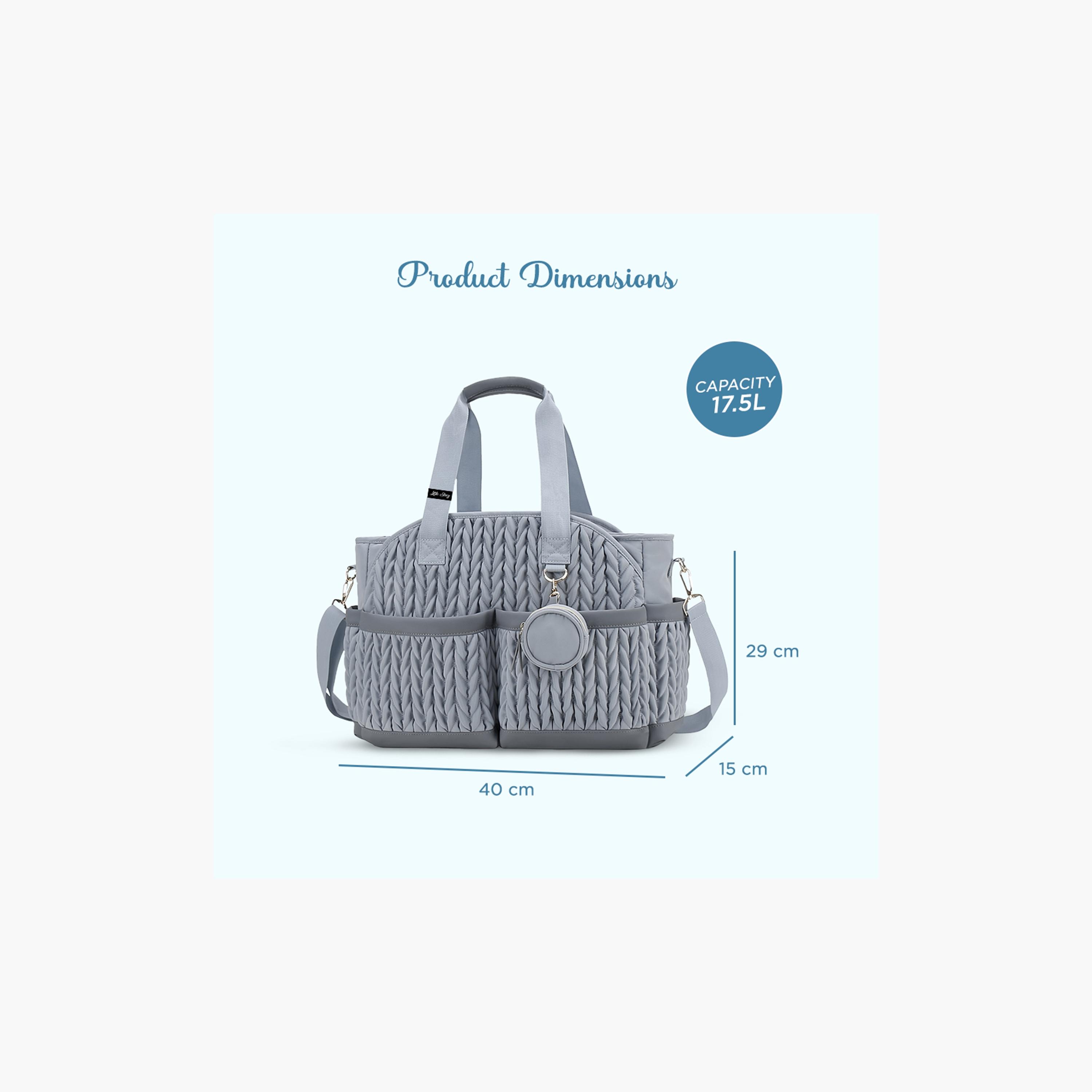 Little Story Nova Tote with Pacifier Pod-baby-gear-diaperbags-image-2